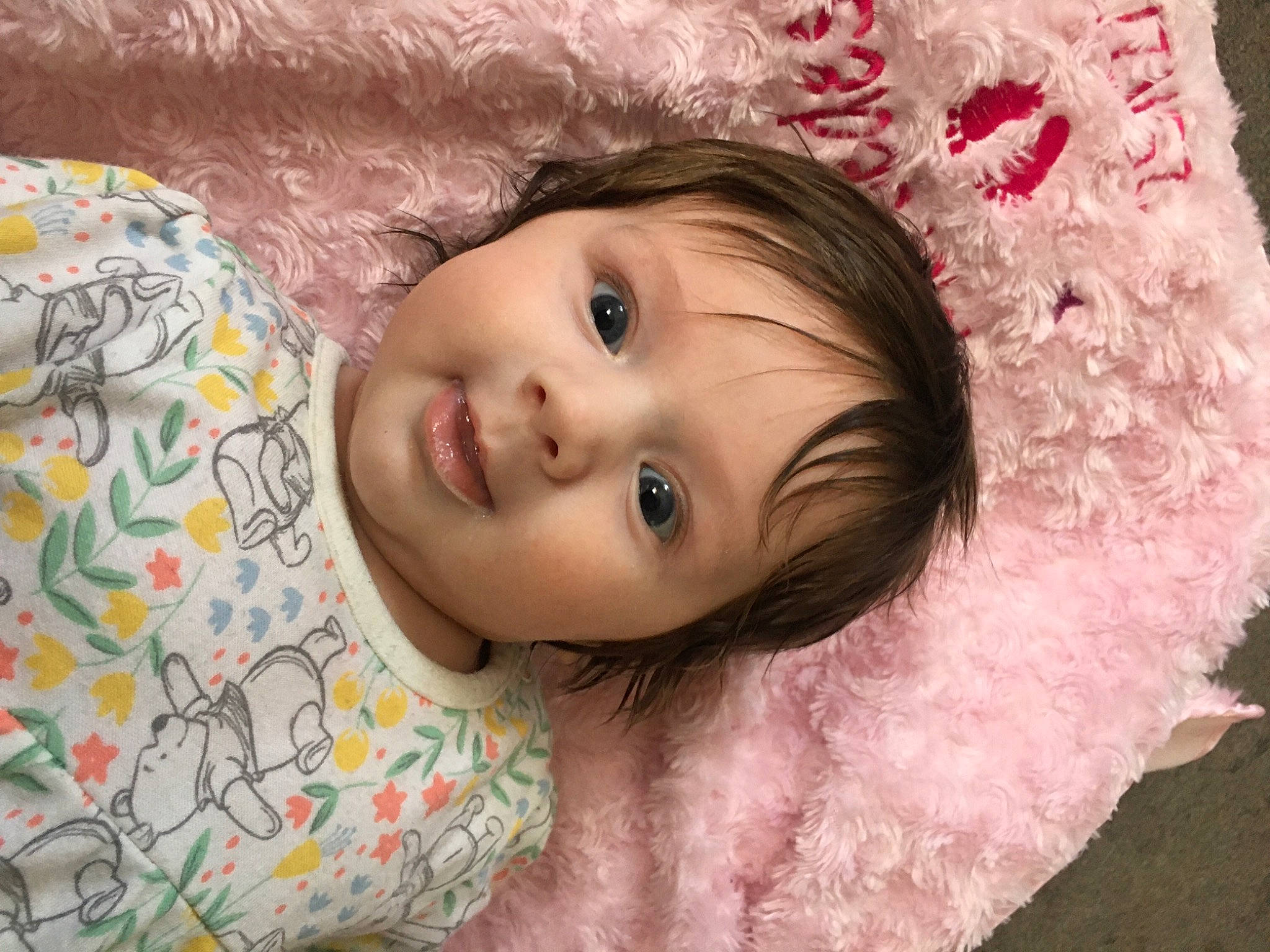 Mercedes joined the competition — help win amazing prizes! beauty, cheek, child, eye, eyebrow, eyelash, face, hair, happy, head, iris, linens, lip, mammal, nose, person, pink, skin, smile, textile