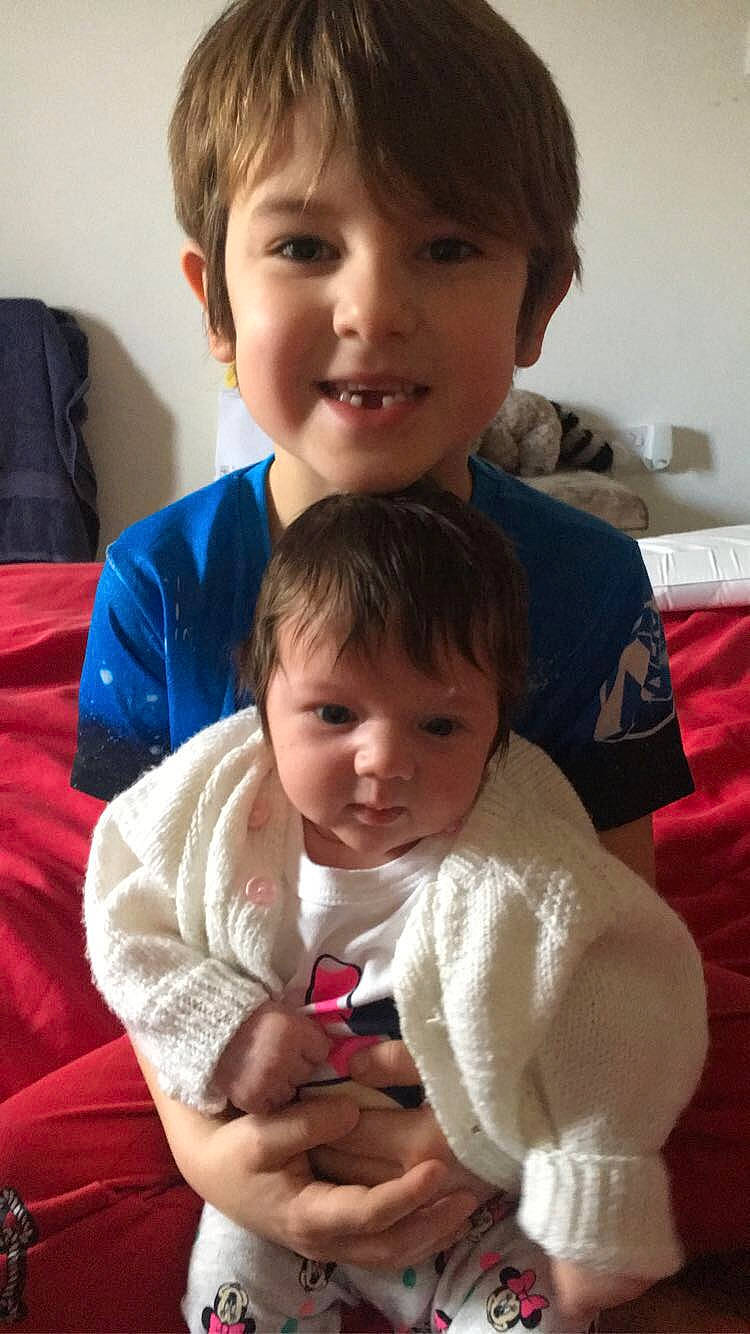 Logan joined the competition — help win amazing prizes! baby, baby_toddler_clothing, cheek, child, comfort, event, facial_expression, finger, fun, gesture, happy, head, joy, nose, people, person, sharing, skin, sleeve, smile