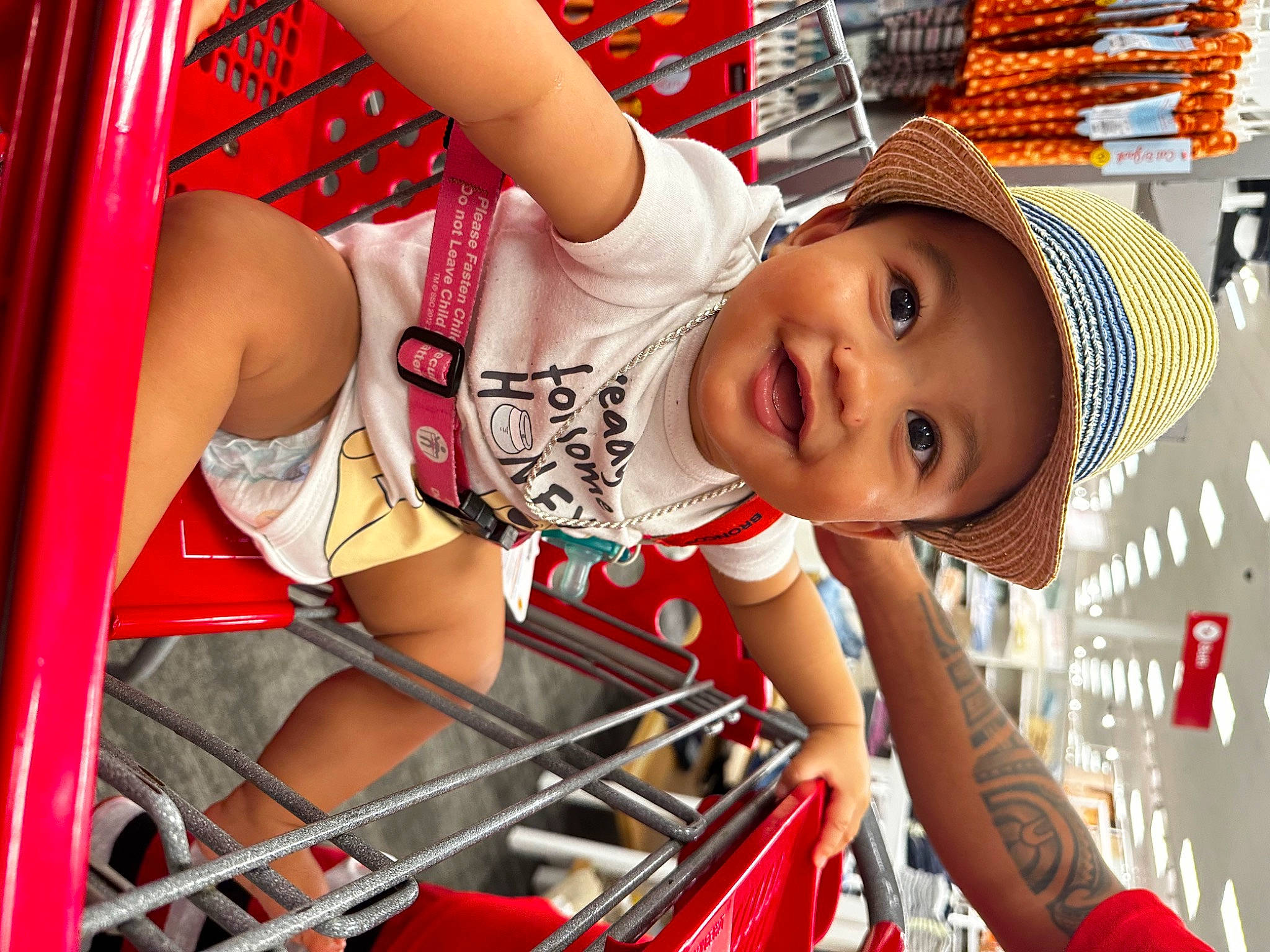Zaiyden joined the competition — help win amazing prizes! child, city, cool, fashion_accessory, fun, happy, hat, headwear, human_leg, joy, leisure, mouth, person, recreation, shorts, skin, sun_hat, t_shirt, thigh, toddler