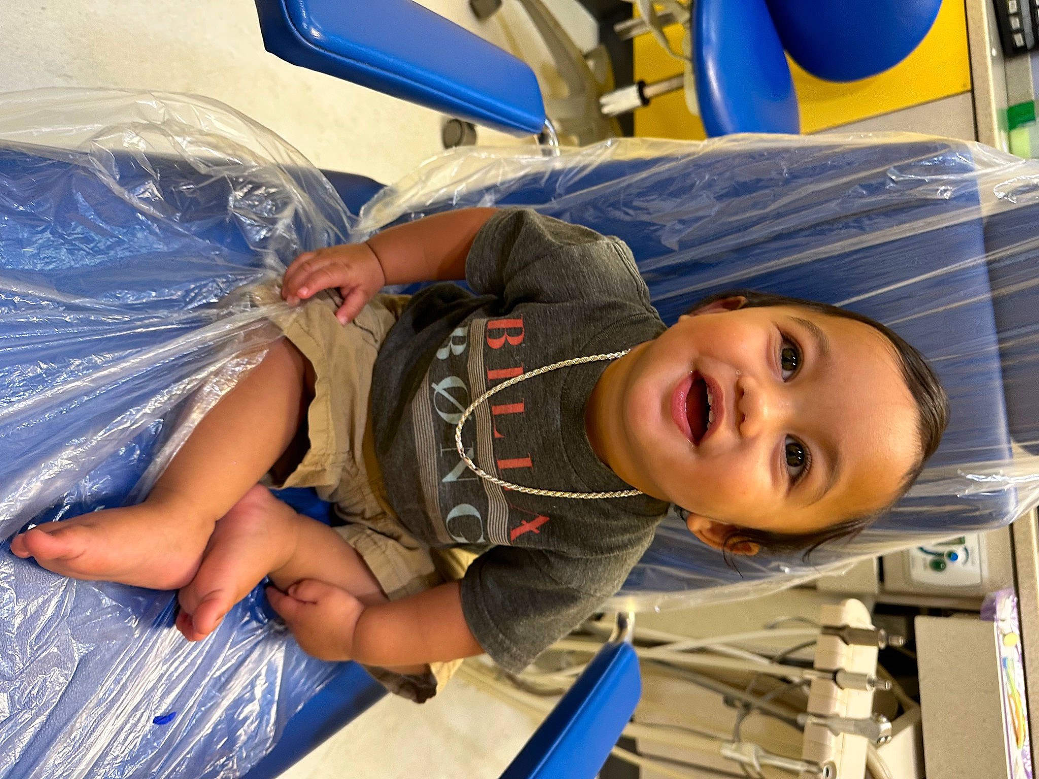 Zaiyden is registered to the contest to win money with this photo: baby, baby_toddler_clothing, blue, child, comfort, electric_blue, foot, fun, happy, hat, leisure, person, plastic_bag, recreation, sandal, smile, thigh, toddler