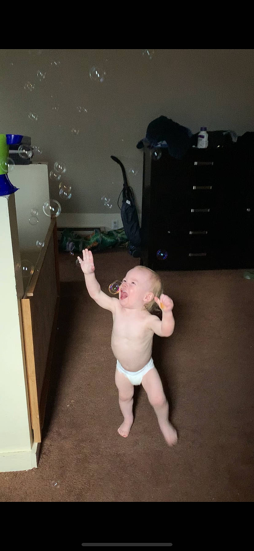 Bradley joined the competition — help win amazing prizes! child, person, room, standing