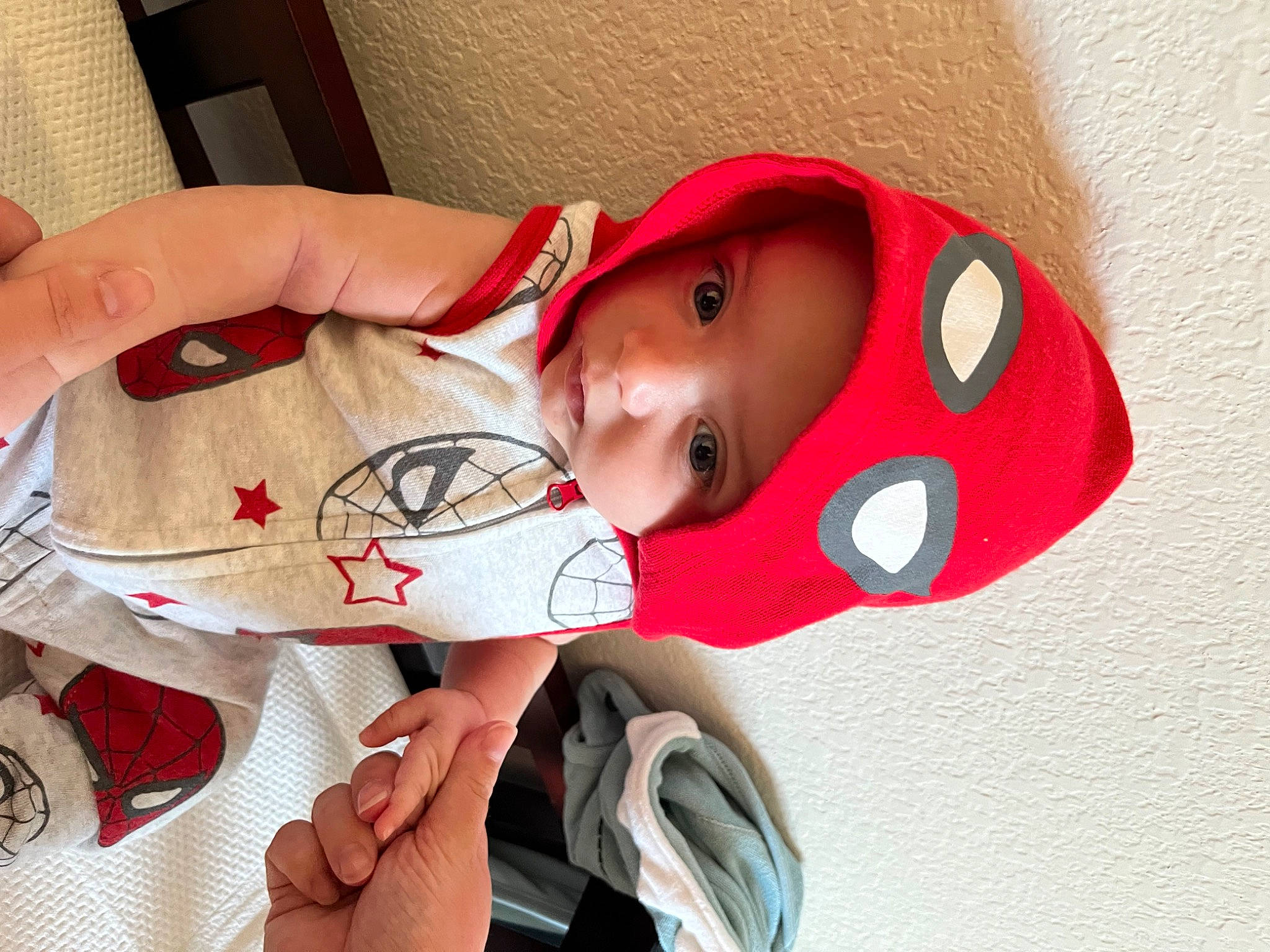 Kaiden joined the competition — help win amazing prizes! baby, baby_toddler_clothing, cap, carmine, cheek, child, christmas, comfort, eye, fashion_accessory, finger, fun, hand, happy, hat, headwear, holiday, lip, mouth, nose