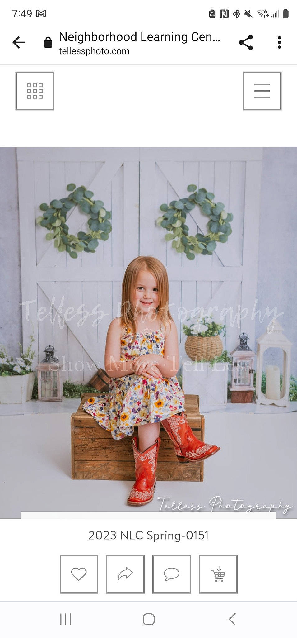 Abigail joined the competition — help win amazing prizes! child, day_dress, dress, event, fashion_accessory, fashion_design, floral_design, flowerpot, formal_wear, grass, happy, houseplant, joy, pattern, peach, person, plant, sitting, sleeve, smile