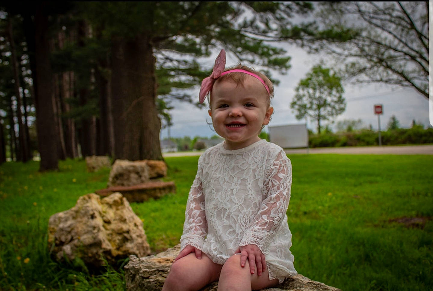 Trinidy joined the competition — help win amazing prizes! child, eye, facial_expression, grass, green, joy, leaf, people_in_nature, person, photograph, photography, pink, portrait, portrait_photography, sitting, skin, smile, snapshot, spring, summer