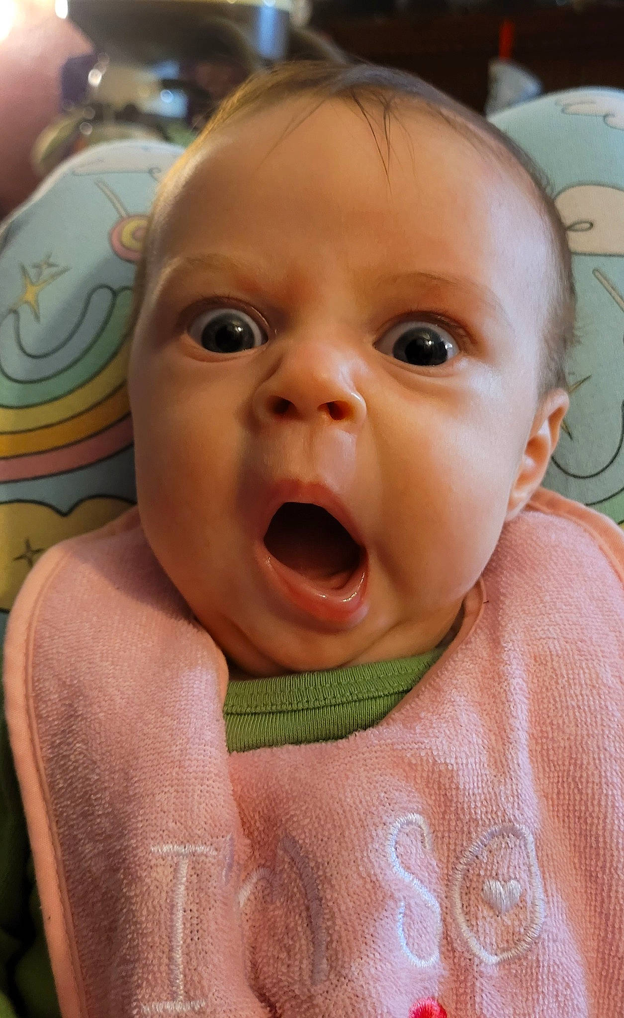 Samara joined the competition — help win amazing prizes! baby, baby_toddler_clothing, cheek, chin, ear, eye, eyebrow, eyelash, face, forehead, fun, happy, iris, lip, mouth, nose, person, skin, smile, surprise