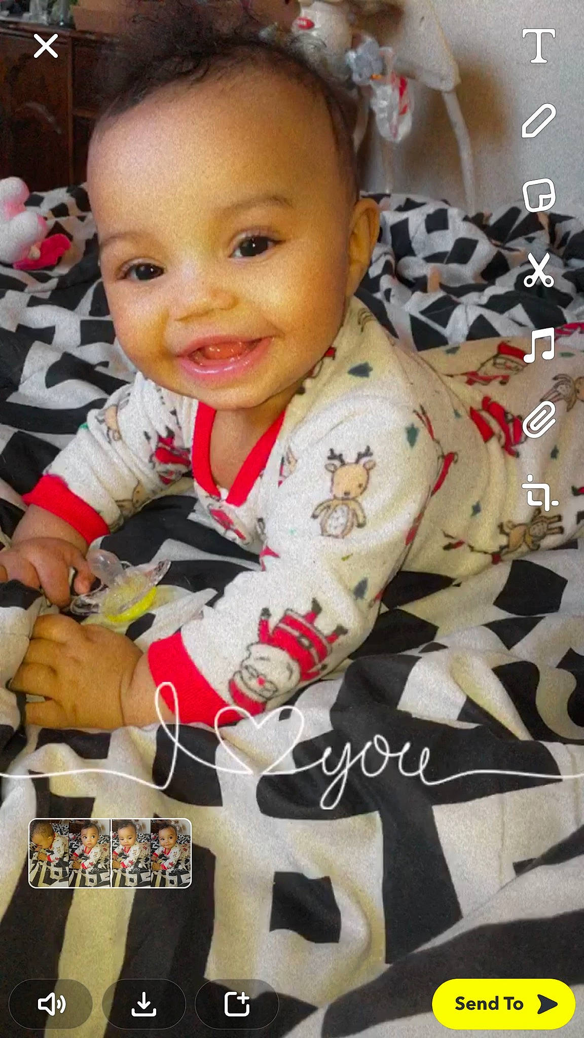 Novah joined the competition — help win amazing prizes! baby, baby_toddler_clothing, beauty, cheek, child, cool, facial_expression, font, fun, hairstyle, happy, joy, person, photograph, sitting, skin, sleeve, smile, snapshot, t_shirt