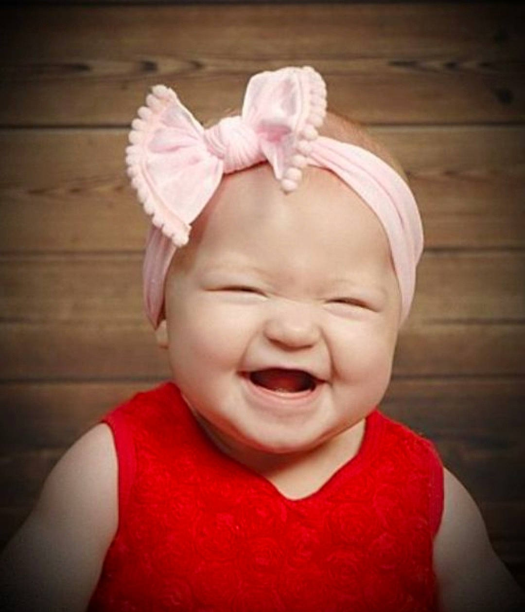 Novalynn is registered to the contest to win money with this photo: baby, baby_toddler_clothing, cheek, child, ear, event, eyelash, fashion_accessory, fun, happy, head, headband, headpiece, headwear, jaw, lip, nose, person, pink, smile