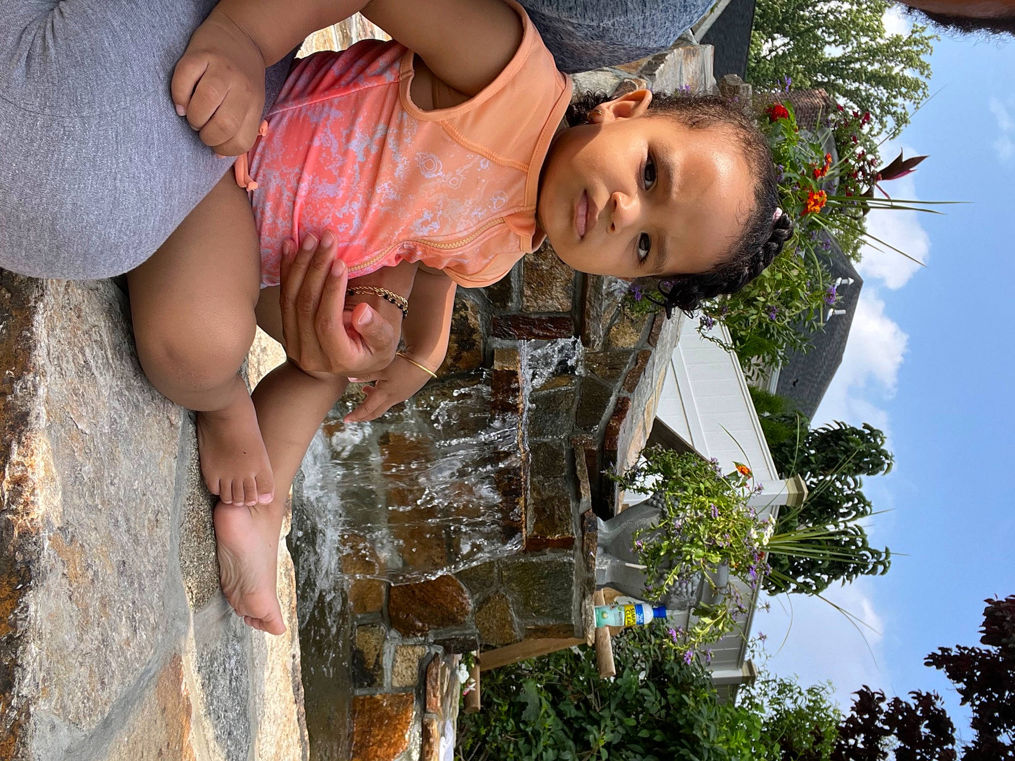 Nafiza is registered to the contest to win money with this photo: beauty, child, eye, fun, grass, green, happy, head, leaf, leisure, organ, people_in_nature, person, photograph, plant, sky, snapshot, summer, thigh, toddler