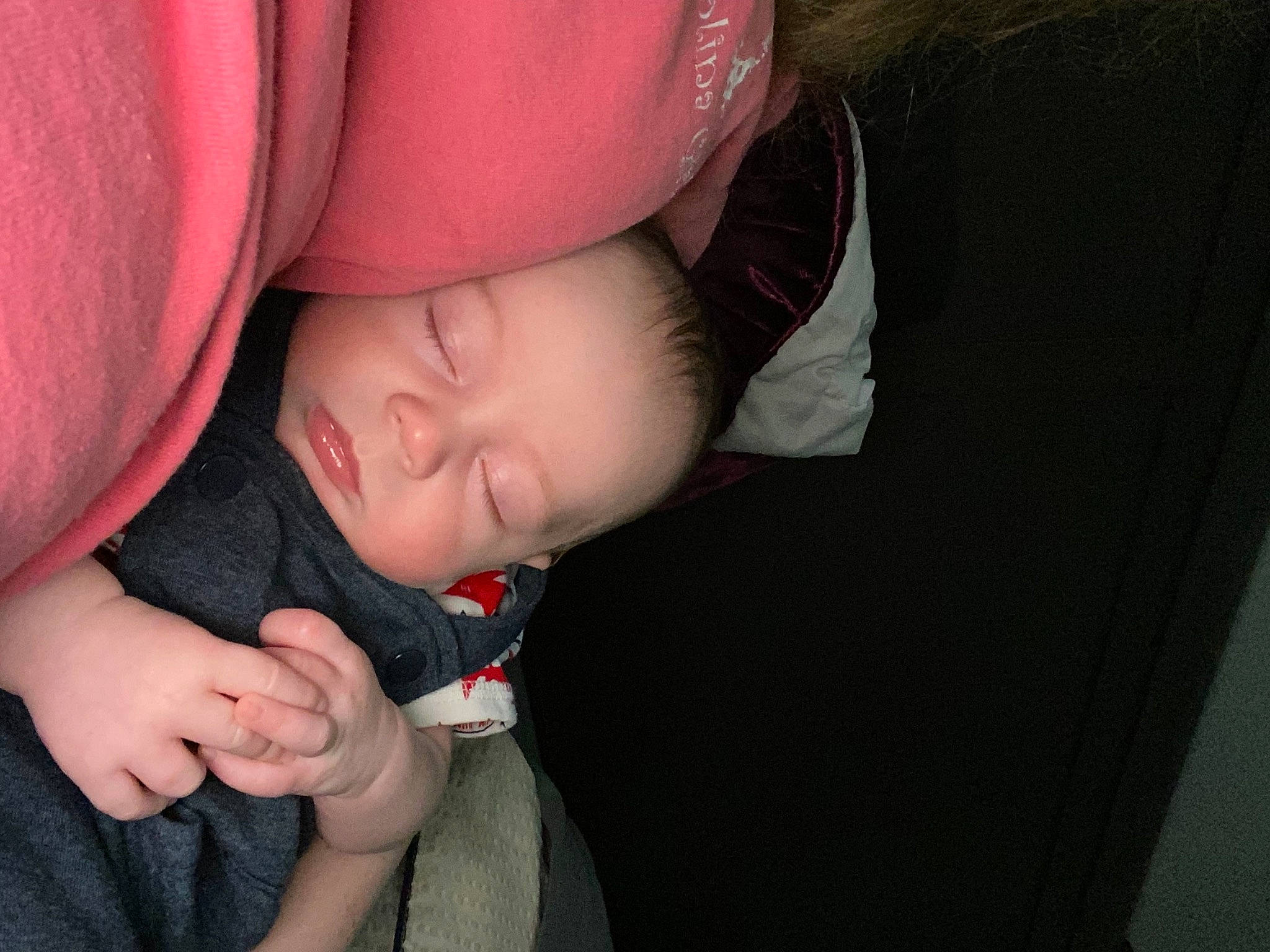 Riley Jr joined the competition — help win amazing prizes! baby, cheek, comfort, eye, eyebrow, eyelash, facial_expression, finger, flash_photography, gesture, hand, happy, human_body, leg, lip, mouth, neck, nose, person, sleeve