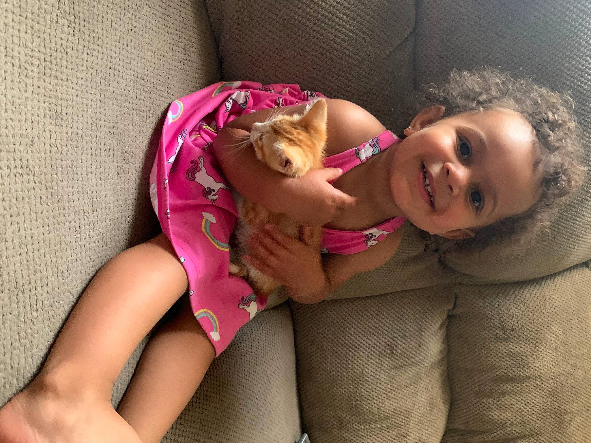 Ella joined the competition — help win amazing prizes! child, companion_dog, fawn, fun, interaction, joy, leg, mouth, person, pink, puppy_love