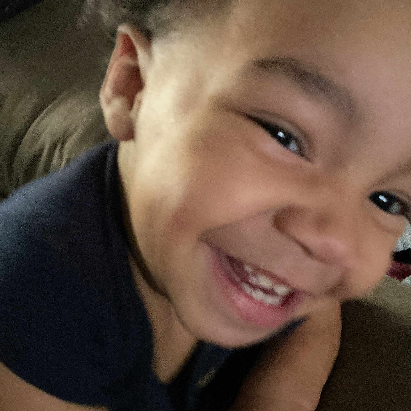 Aurora joined the competition — help win amazing prizes! arm, baby, candid, child, close_up, expression, eyes, face, hair, happy, indoor, joy, mouth, person, portrait, shoulder, skin, smiling, teeth, young