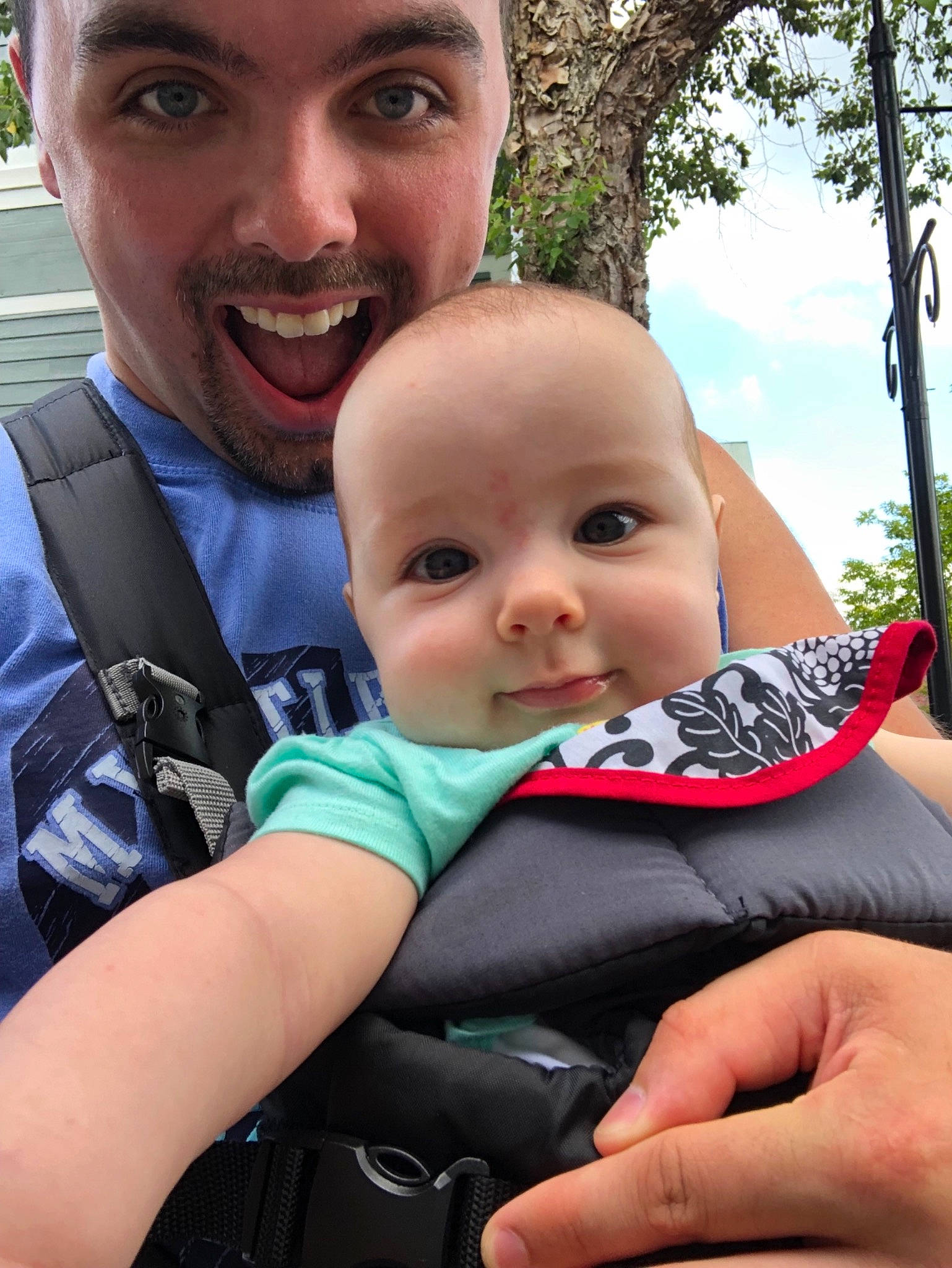 Lillyana joined the competition — help win amazing prizes! baby, baby_carriage, baby_products, car_seat, child, father, joy, person, product, smile, toddler, vacation