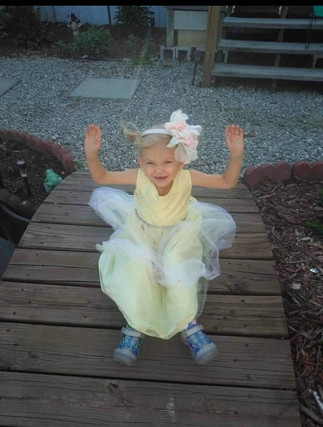 Payzlee joined the competition — help win amazing prizes! barefoot, child, costume, deck, event, flash_photography, flooring, fun, fur, grass, happy, hat, headwear, joy, leisure, person, recreation, sandal, sitting, vacation