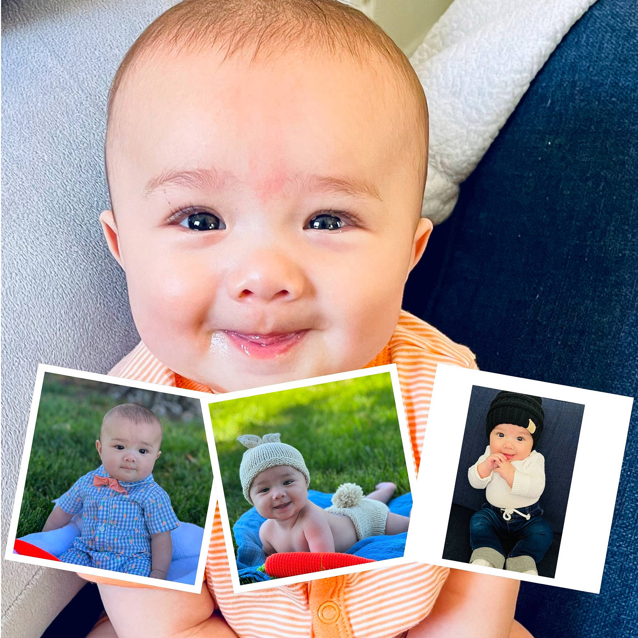 Marco joined the competition — help win amazing prizes! art, baby, baby_toddler_clothing, blue, cheek, child, electric_blue, eyelash, facial_expression, happy, headwear, joy, nose, pattern, person, photograph, picture_frame, product, rectangle, sleeve