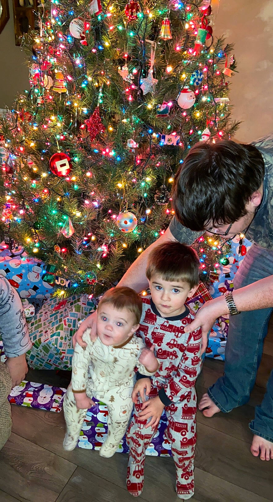 Owen joined the competition — help win amazing prizes! arm, baby, baby_toddler_clothing, child, christmas, christmas_decoration, christmas_eve, christmas_lights, christmas_ornament, christmas_tree, event, holiday, holiday_ornament, human, human_body, interior_design, ornament, people, person, toddler