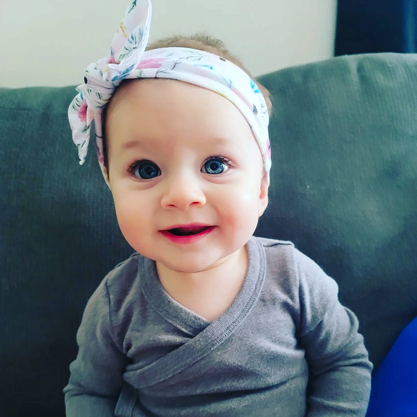 Catherine joined the competition — help win amazing prizes! baby, baby_toddler_clothing, cap, cheek, chin, costume_hat, ear, eye, eyebrow, eyelash, flash_photography, happy, headband, headpiece, headwear, iris, joy, person, skin, sleeve