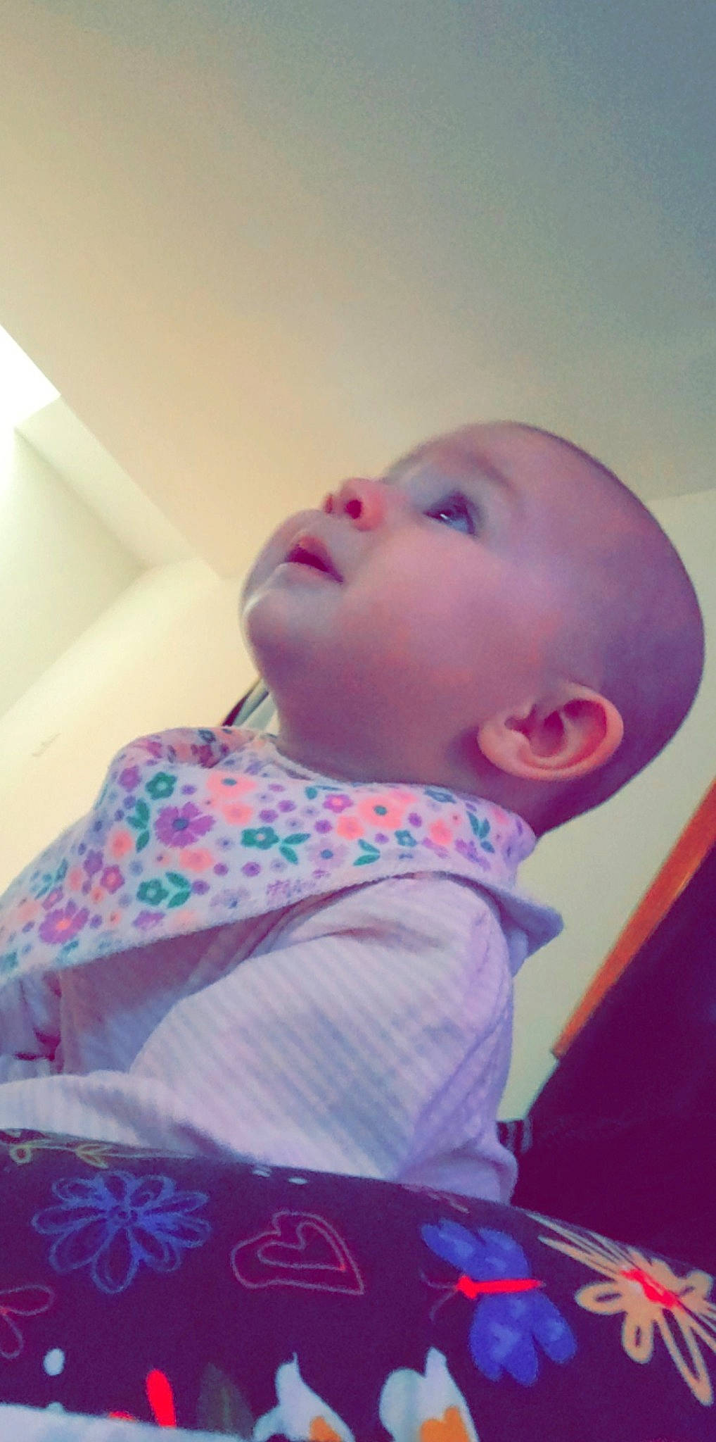 Catherine joined the competition — help win amazing prizes! baby, baby_toddler_clothing, cheek, child, comfort, cool, eye, face, happy, lip, magenta, mouth, nose, pattern, person, pink, purple, skin, sleeve, textile