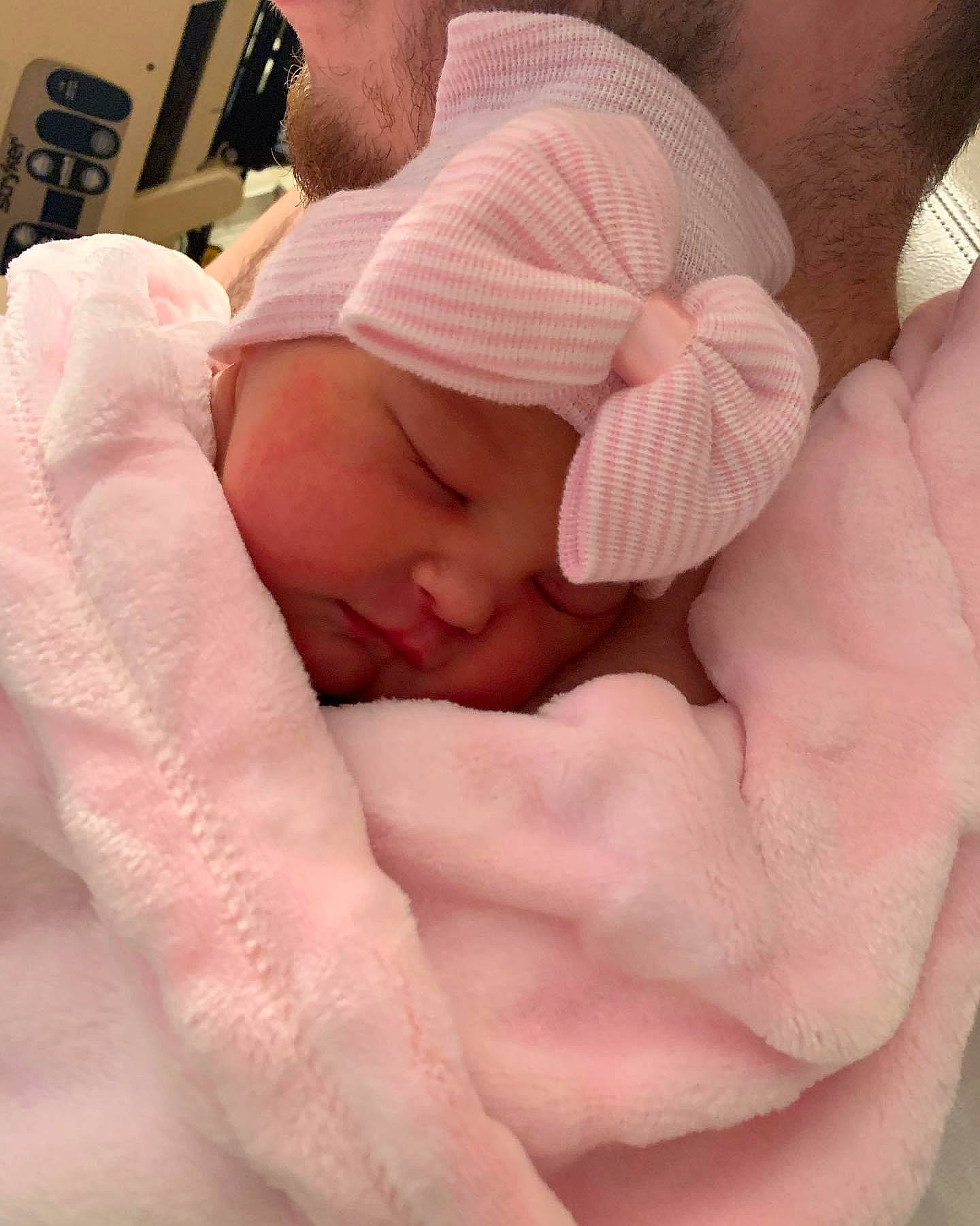 Ellaina joined the competition — help win amazing prizes! baby, baby_sleeping, birth, cheek, child, childbirth, finger, flesh, hand, headwear, mouth, muscle, person, pink, skin, thumb