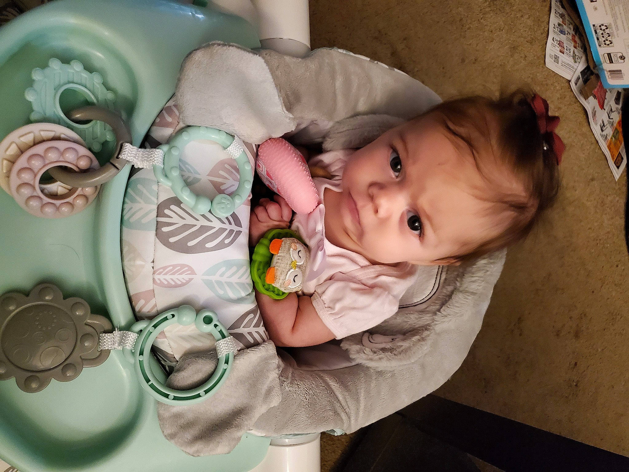 Winry joined the competition — help win amazing prizes! baby, baby_products, baby_toddler_clothing, cheek, child, comfort, drinkware, fun, happy, iris, mouth, nose, person, product, room, sitting, skin, toddler