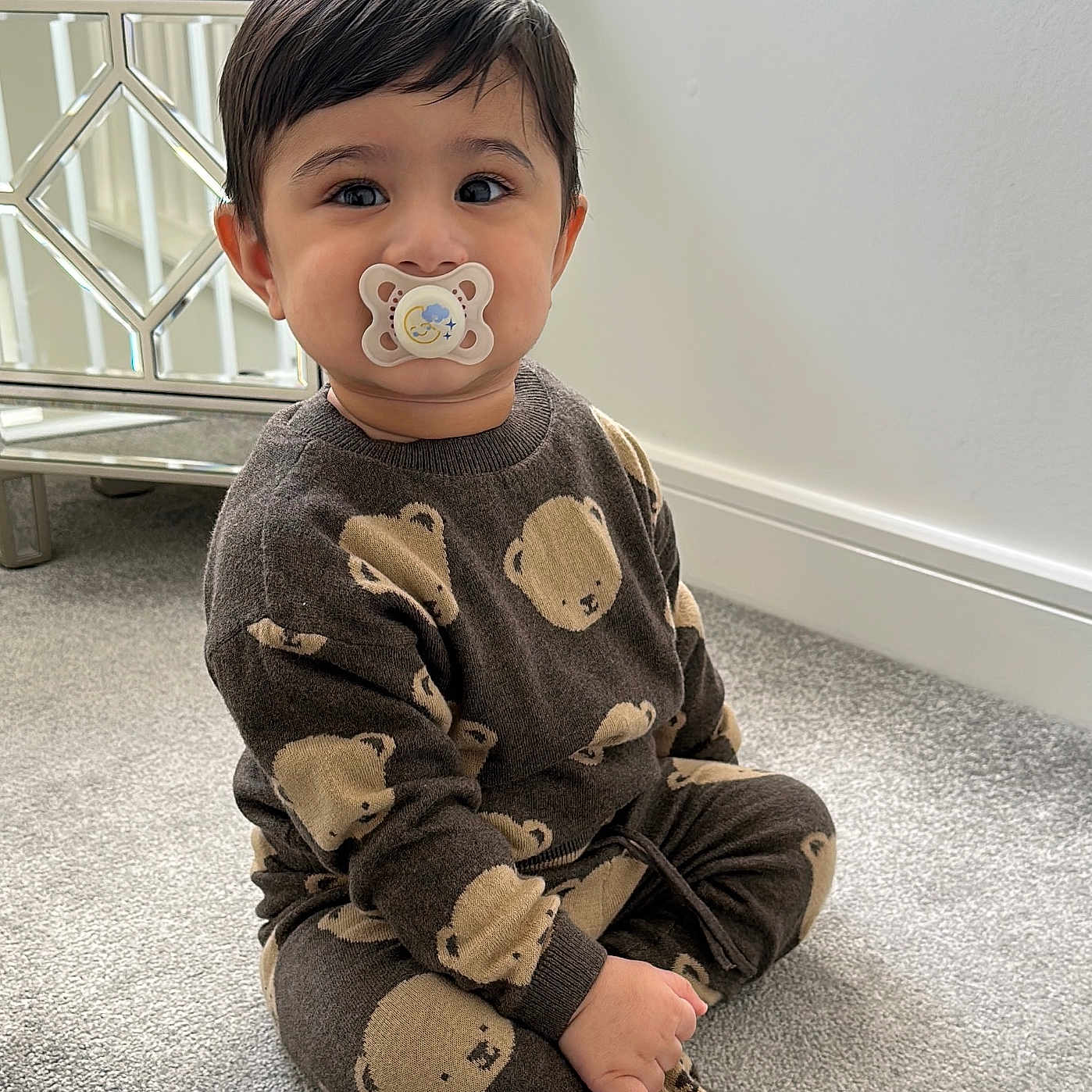 Jibreel joined the competition — help win amazing prizes! baby, bandage, biting, blackhair, bodypart, brownhair, clothing, coat, costume, couch, crawling, door, dress, face, finger, firstaid, footwear, furniture, hair, hand