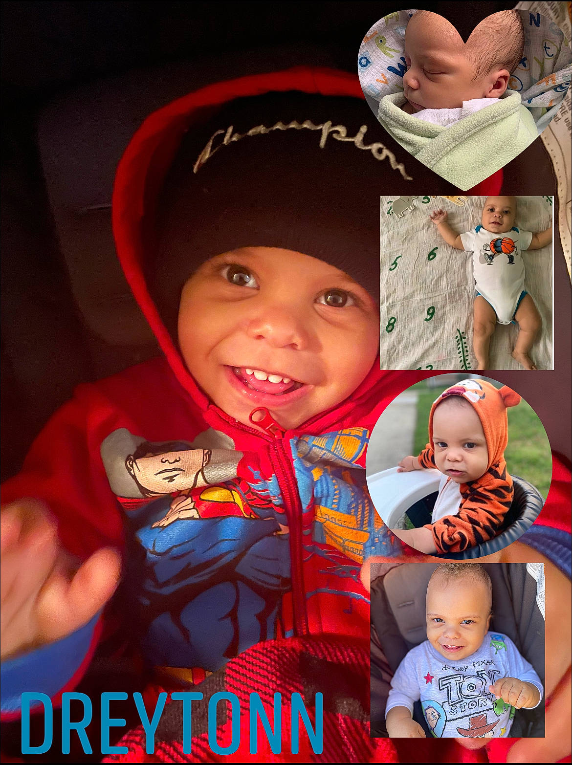 Dreytonn is registered to the contest to win money with this photo: baby, baby_toddler_clothing, blue, cap, child, event, fictional_character, flash_photography, fun, happy, headwear, joy, organ, outerwear, person, pink, product, red, sleeve, smile