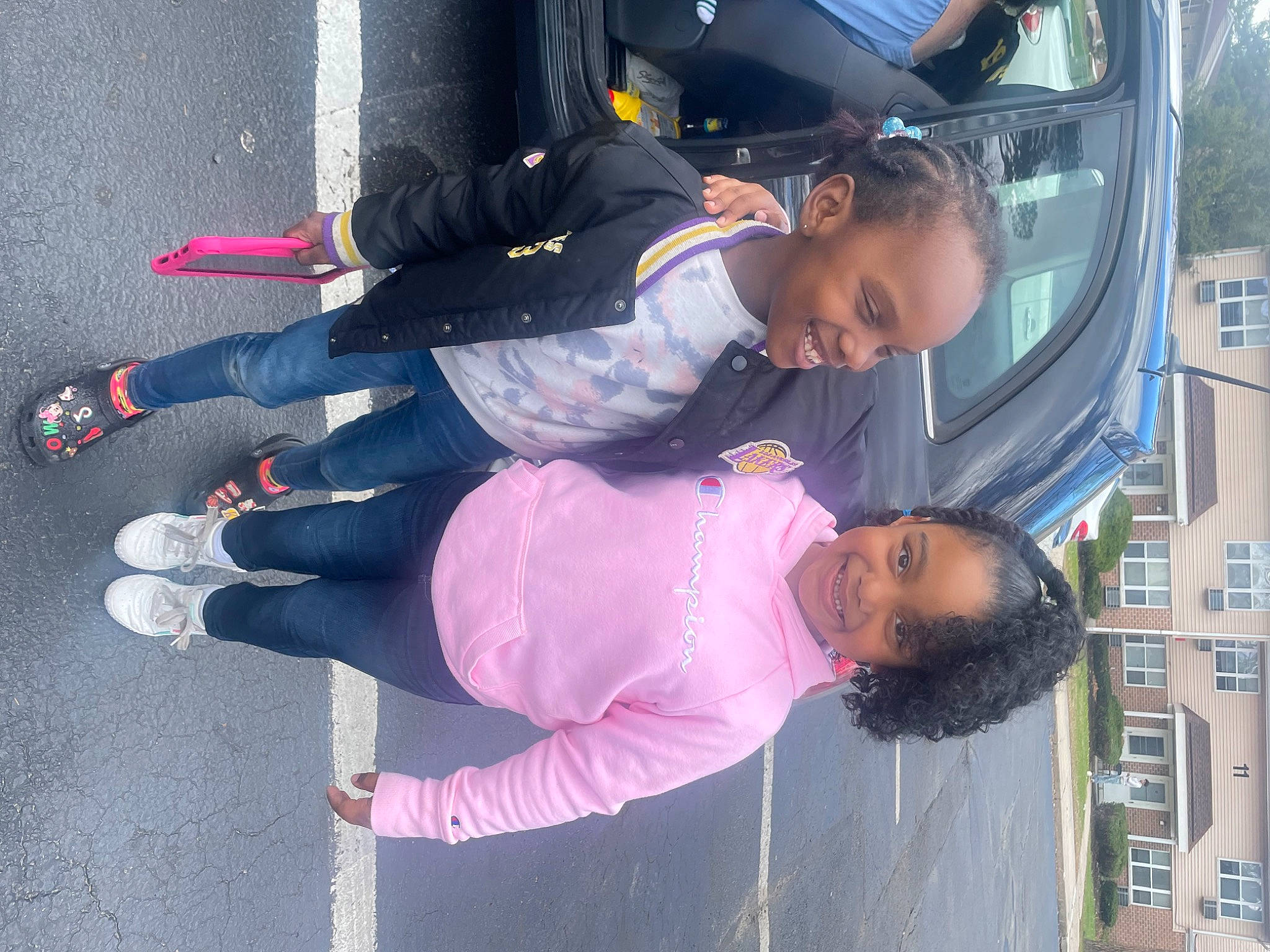 Ahmeena joined the competition — help win amazing prizes! automotive_exterior, bus, child, cool, fun, joy, leisure, motor_vehicle, pedestrian, person, street_fashion, toddler, travel, tree, vehicle, vehicle_door, walking_shoe, window