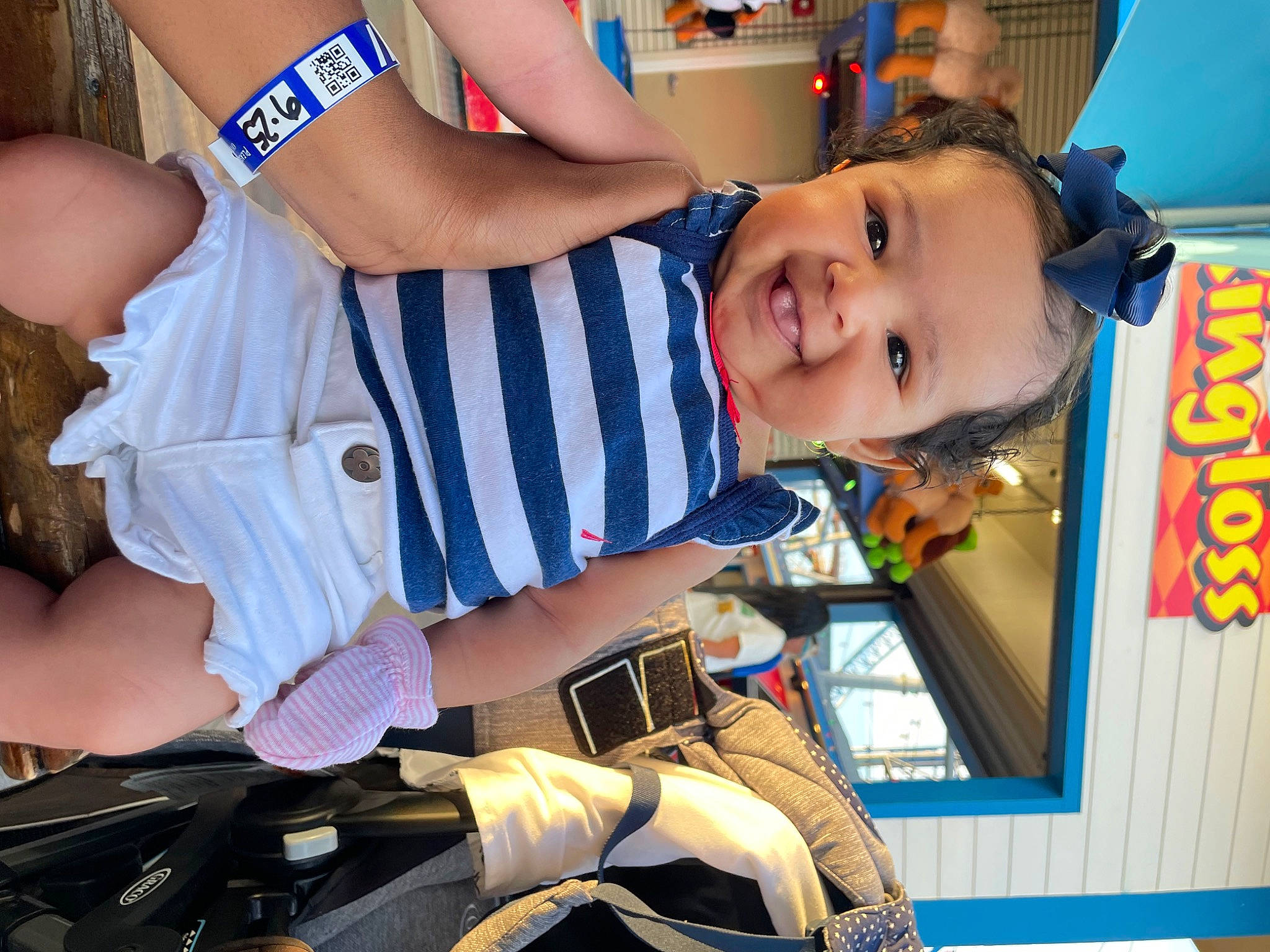 Sayuri joined the competition — help win amazing prizes! baby, baby_products, chest, child, elbow, electric_blue, event, finger, fun, happy, human_leg, joy, knee, leisure, person, recreation, room, shorts, smile, t_shirt