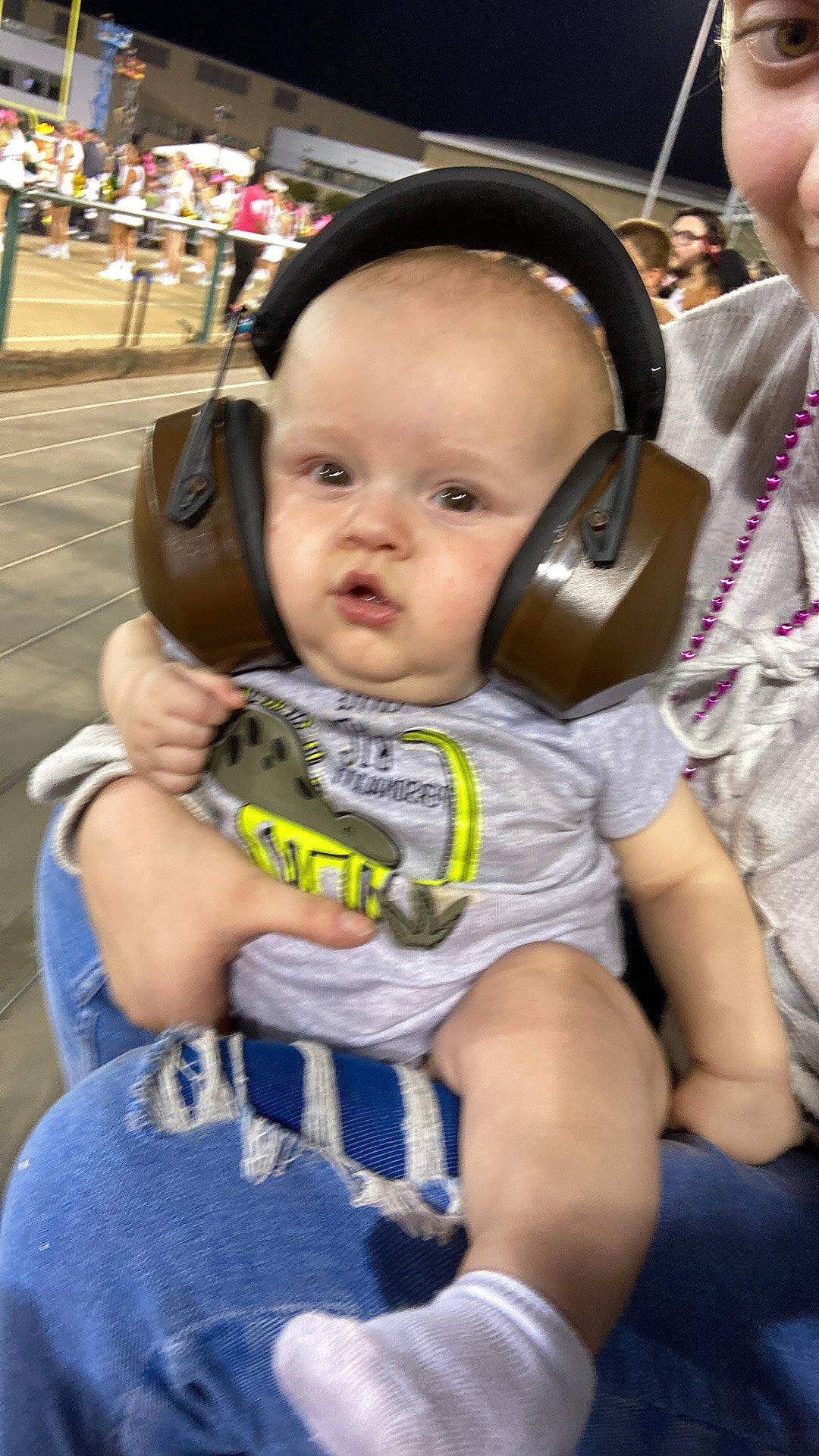Grayson joined the competition — help win amazing prizes! baby, baby_carriage, baby_products, baby_toddler_clothing, cheek, child, cool, costume, event, eyewear, fun, happy, hat, leisure, person, personal_protective_equipment, recreation, sitting, skin, toddler