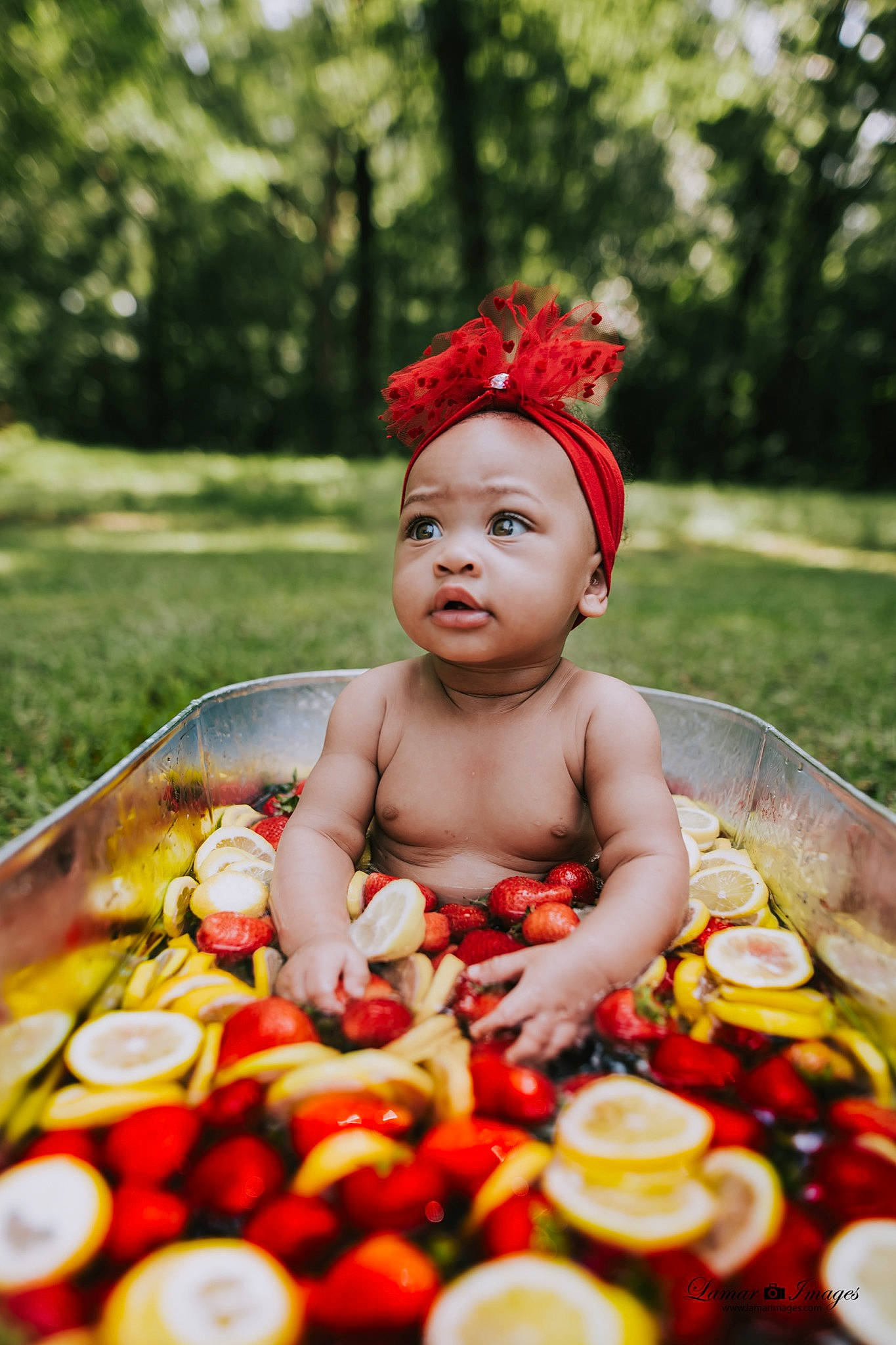 Emaria joined the competition — help win amazing prizes! baby, child, costume, dress, fun, grass, hair_accessory, happy, headgear, headwear, person, photo_shoot, photograph, photography, picnic, plant, recreation, red, smile, summer