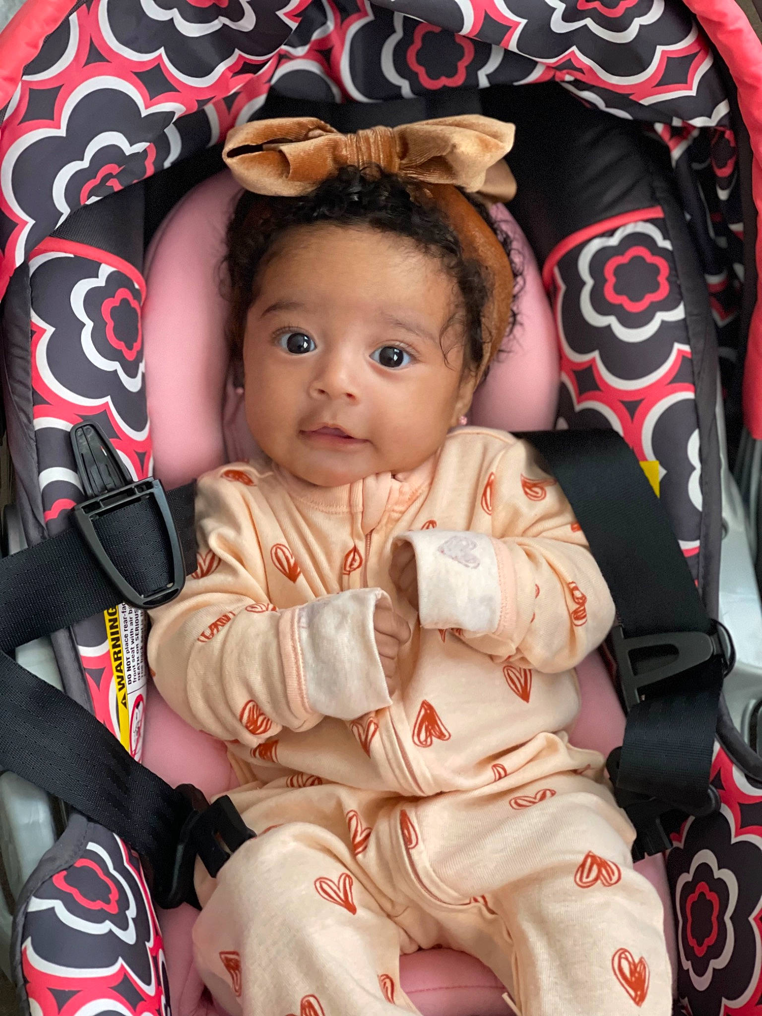 Alianna joined the competition — help win amazing prizes! baby, baby_toddler_clothing, beauty, cheek, child, chin, eyelash, facial_expression, hairstyle, happy, mouth, organ, outerwear, person, pink, skin, sleeve, textile, toddler, toy