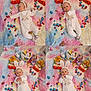 baby, blanket, bunny_ears, child, colorful, cute, decorations, easter_eggs, festive, headband, holiday, indoor, infant, multiframe, onesie, pastel, playful, plush_toys, soft_texture, toy_chick