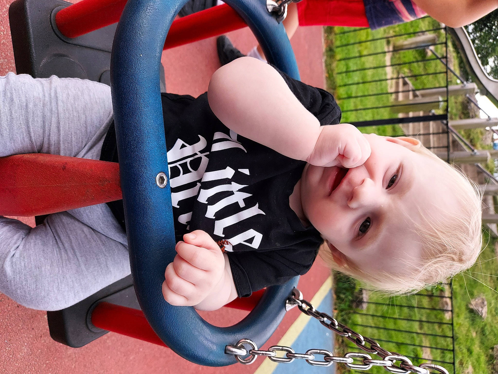 Jake joined the competition — help win amazing prizes! baby, baby_carriage, baby_products, baby_toddler_clothing, car_seat, child, comfort, fun, grass, green, happy, leisure, pattern, person, plant, play, recreation, sitting, smile, toddler