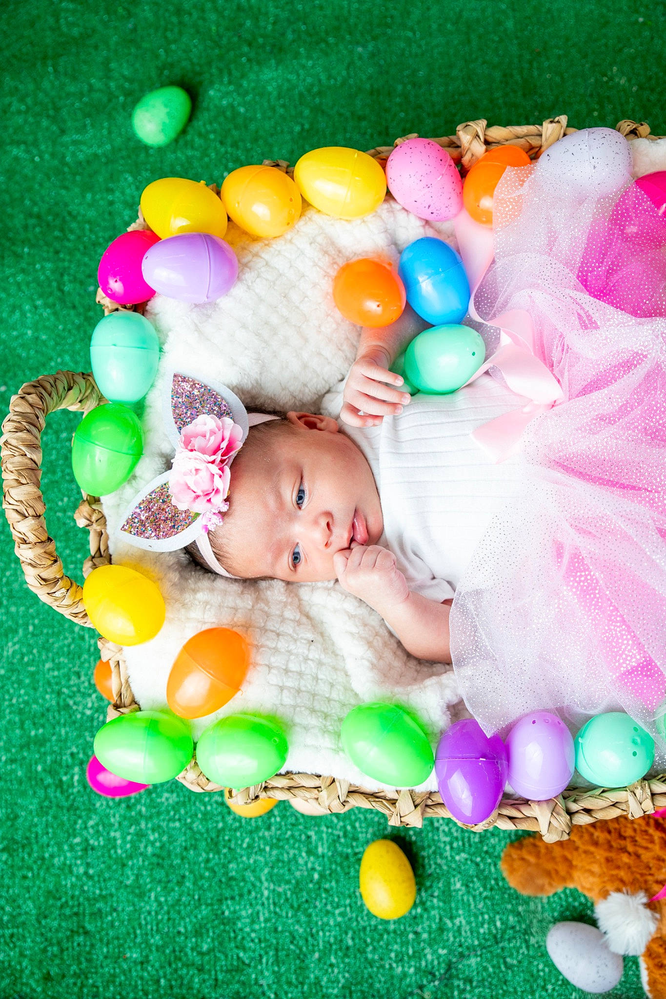 Ahlani joined the competition — help win amazing prizes! baby, baby_products, baby_toddler_clothing, baby_toys, child, fun, grass, happy, headwear, leisure, linens, pattern, person, play, sweetness, textile, toddler, toy