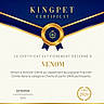 certificate, award, dog, canine, competition, ranking, achievement, venom, french_text, french_language, gold_trim, blue_design, decorative, formal_document, award_badge, medal, date, 2026, typography, official_recognition