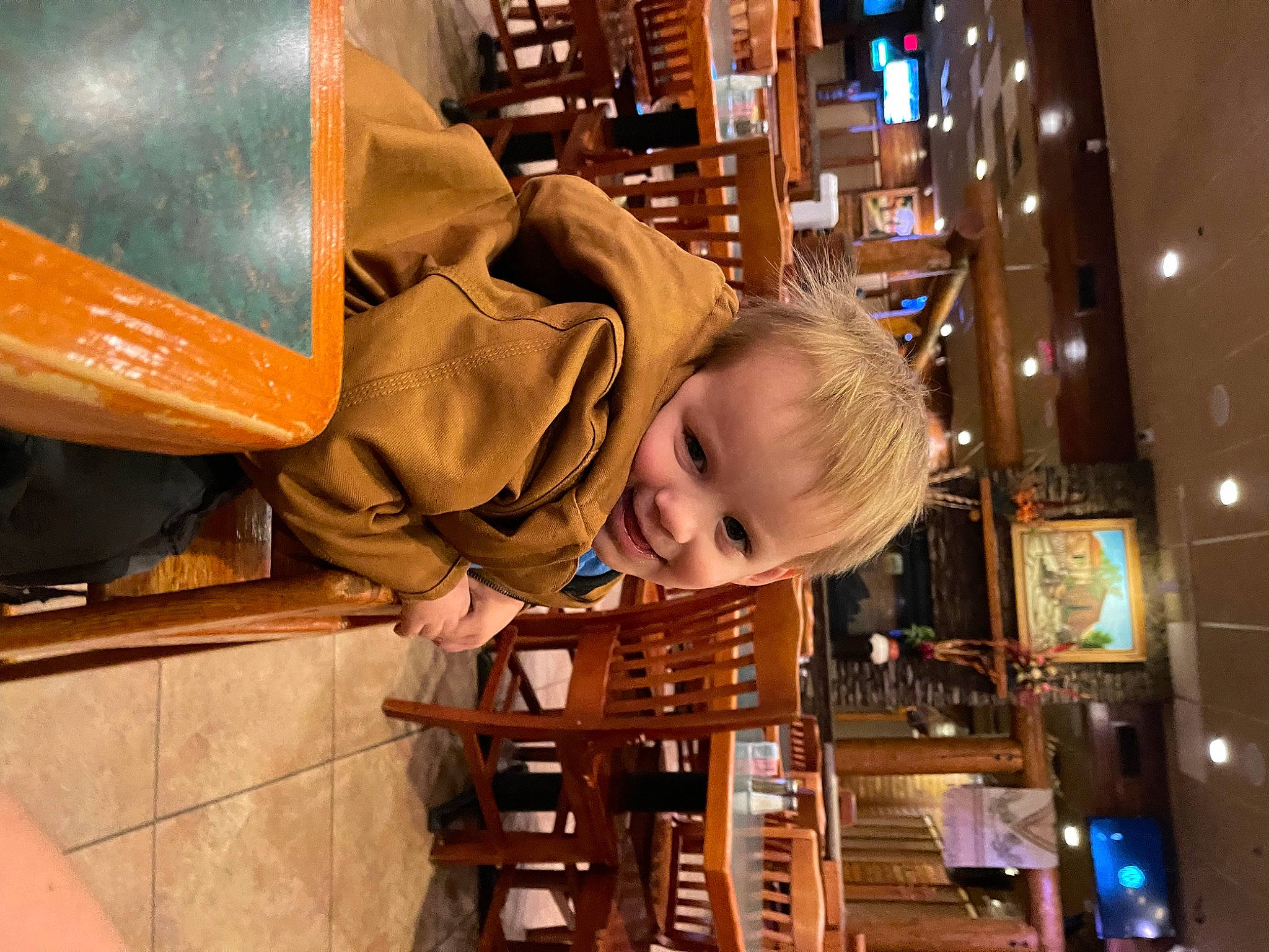 Jayden joined the competition — help win amazing prizes! child, fun, hardwood, joy, leisure, machine, person, room, smile, toddler, varnish, wood