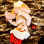 Elijah is registered to the contest to win money with this photo: baby, infant, santa_hat, blanket, fur, christmas_ornament, holiday, cute, child, diaper, lying_down, indoor, soft_texture, festive, smiling, christmas, red, white, skin, adorable