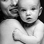 Keylonn participe au concours pour gagner de l'argent avec cette photo : baby, woman, face, portrait, black_and_white, smile, child, skin, arm, hand, expression, closeup, emotion, mother, parent, love, tenderness, human, people, naked