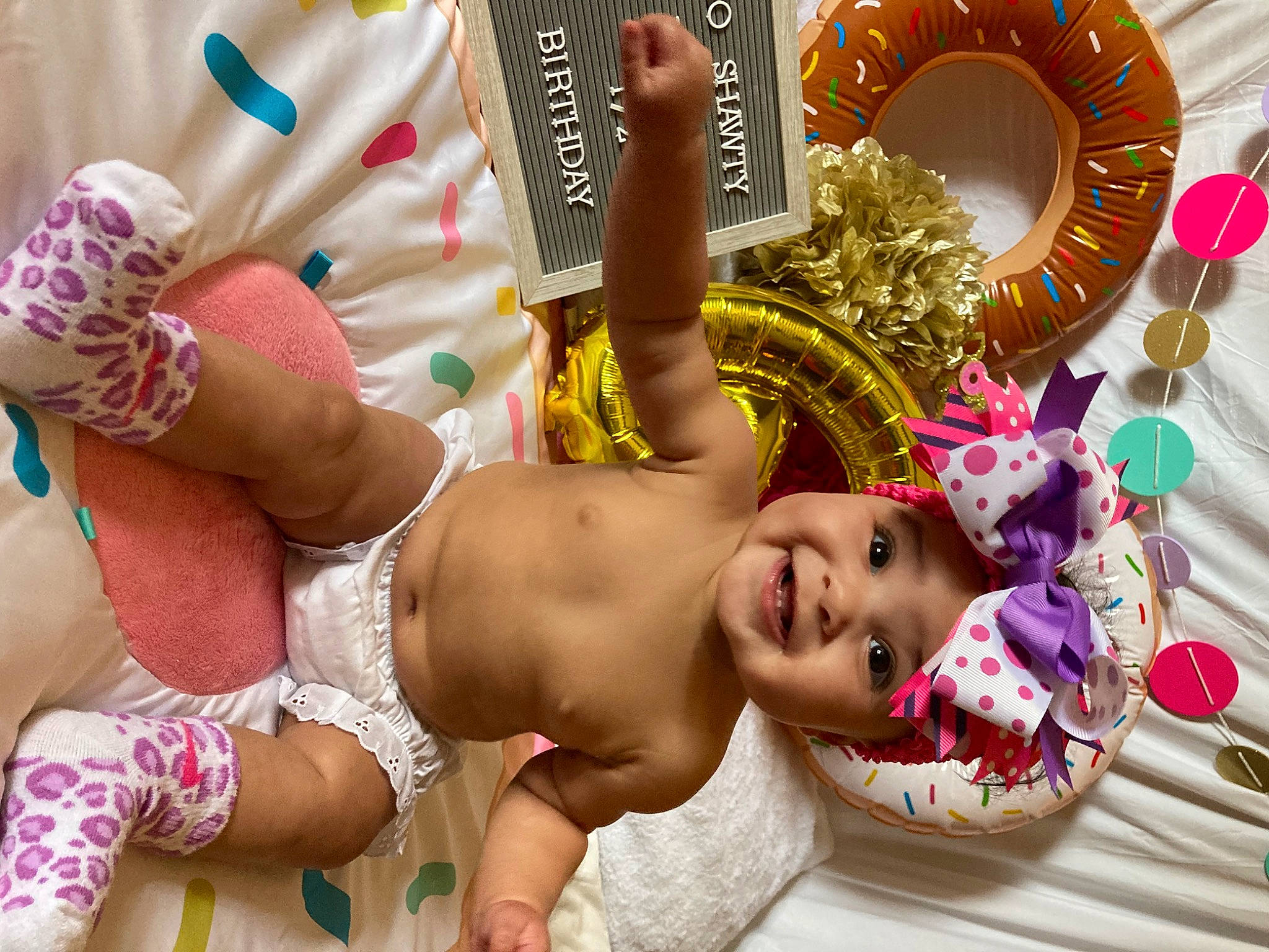 Shaylee Rose joined the competition — help win amazing prizes! abdomen, baby, eye, finger, fun, hand, happy, head, headgear, headwear, human, human_body, joy, organ, person, photograph, pink, product, skin, textile