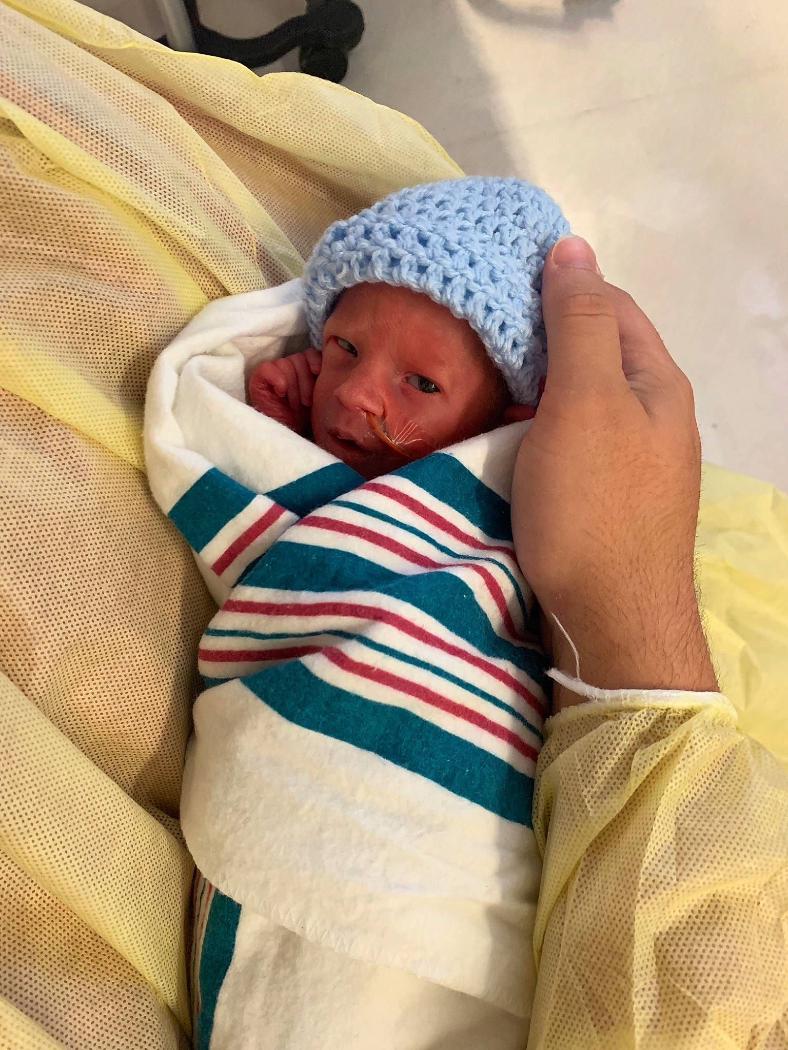 Elisha joined the competition — help win amazing prizes! baby, baby_sleeping, bedtime, blanket, bonnet, child, comfort, headgear, headwear, linens, nap, person, sleep, toddler