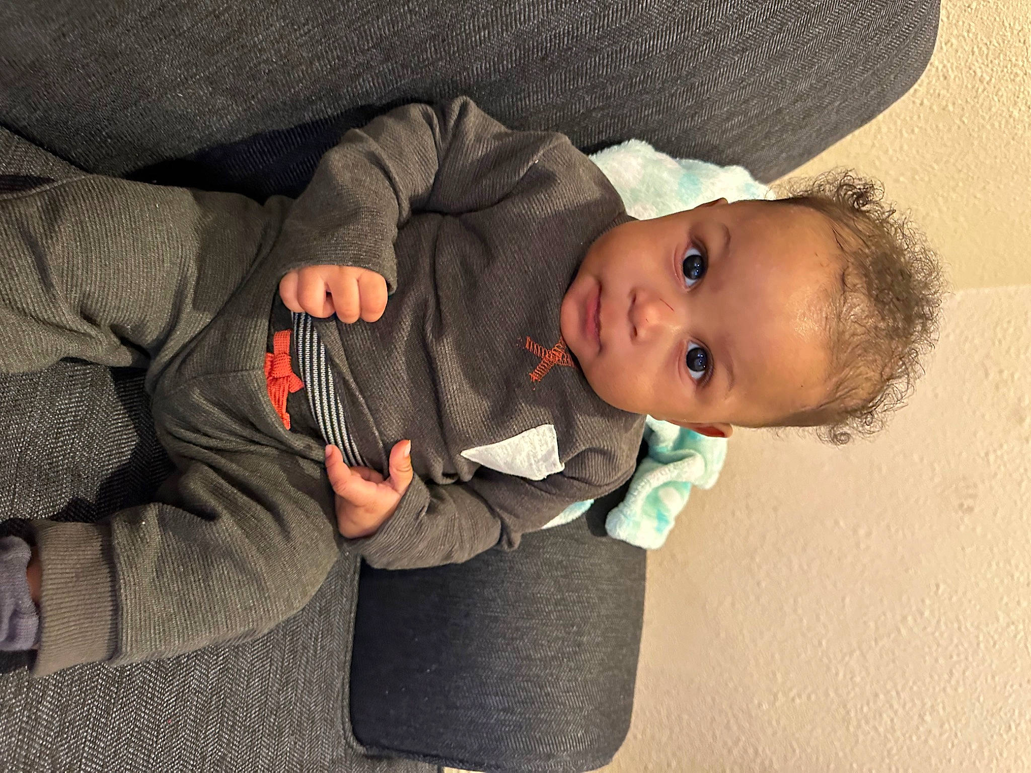 Adonis joined the competition — help win amazing prizes! baby, baby_products, baby_toddler_clothing, cheek, child, comfort, eye, face, flooring, lap, linens, nap, nose, person, room, sitting, sleep, toddler, tree, wood