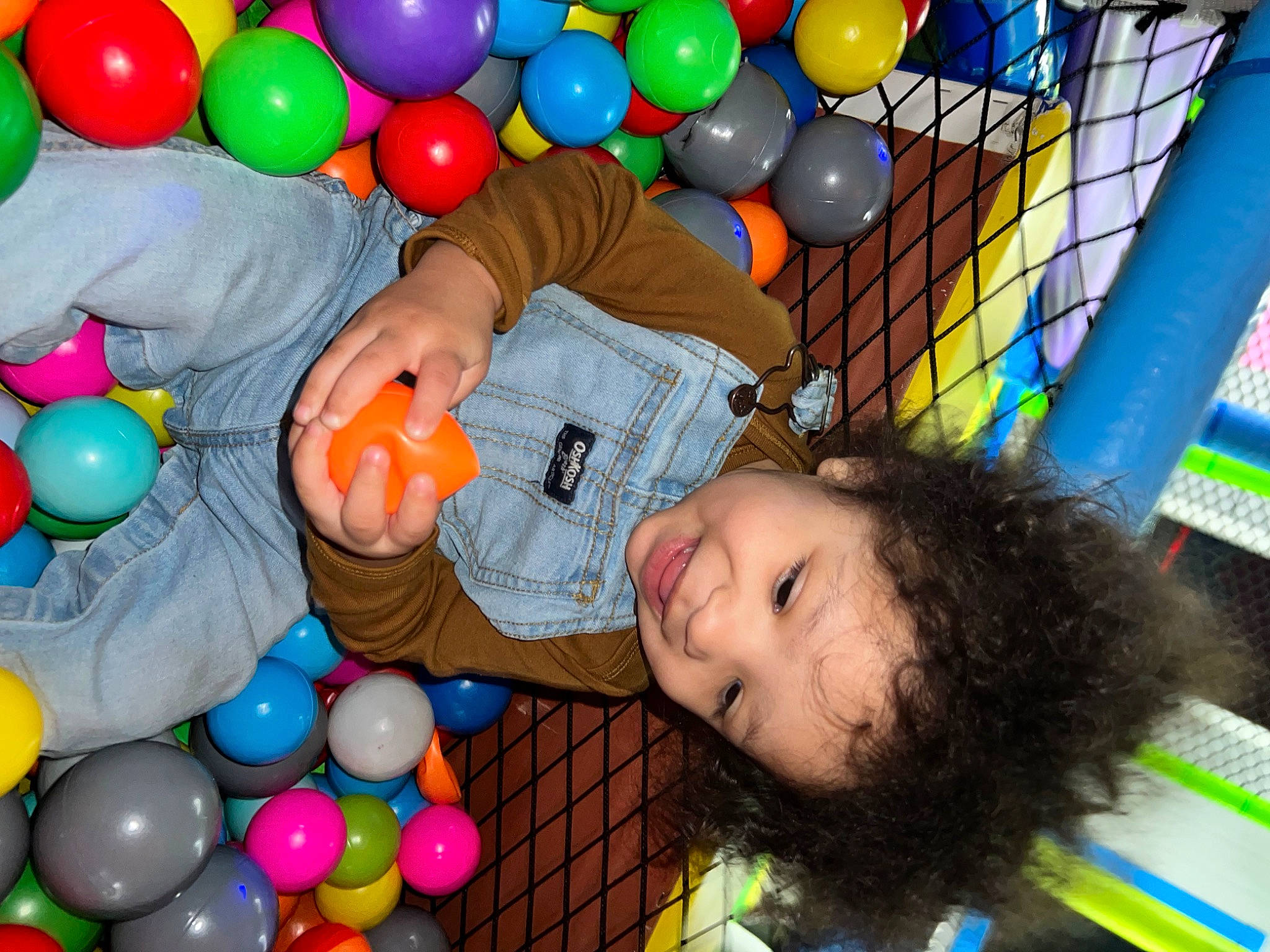Zaylen joined the competition — help win amazing prizes! ball_pit, balloon, child, event, fun, green, happy, leisure, party, party_supply, people, person, photograph, play, public_space, sharing, smile, snapshot, toddler, toy