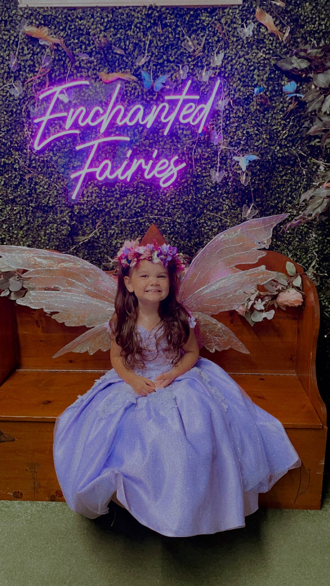 Elaine joined the competition — help win amazing prizes! advertising, angel, costume, dress, electric_blue, event, fashion_accessory, fashion_design, fictional_character, font, fun, happy, headpiece, headwear, jewellery, joy, mythical_creature, person, pink, purple