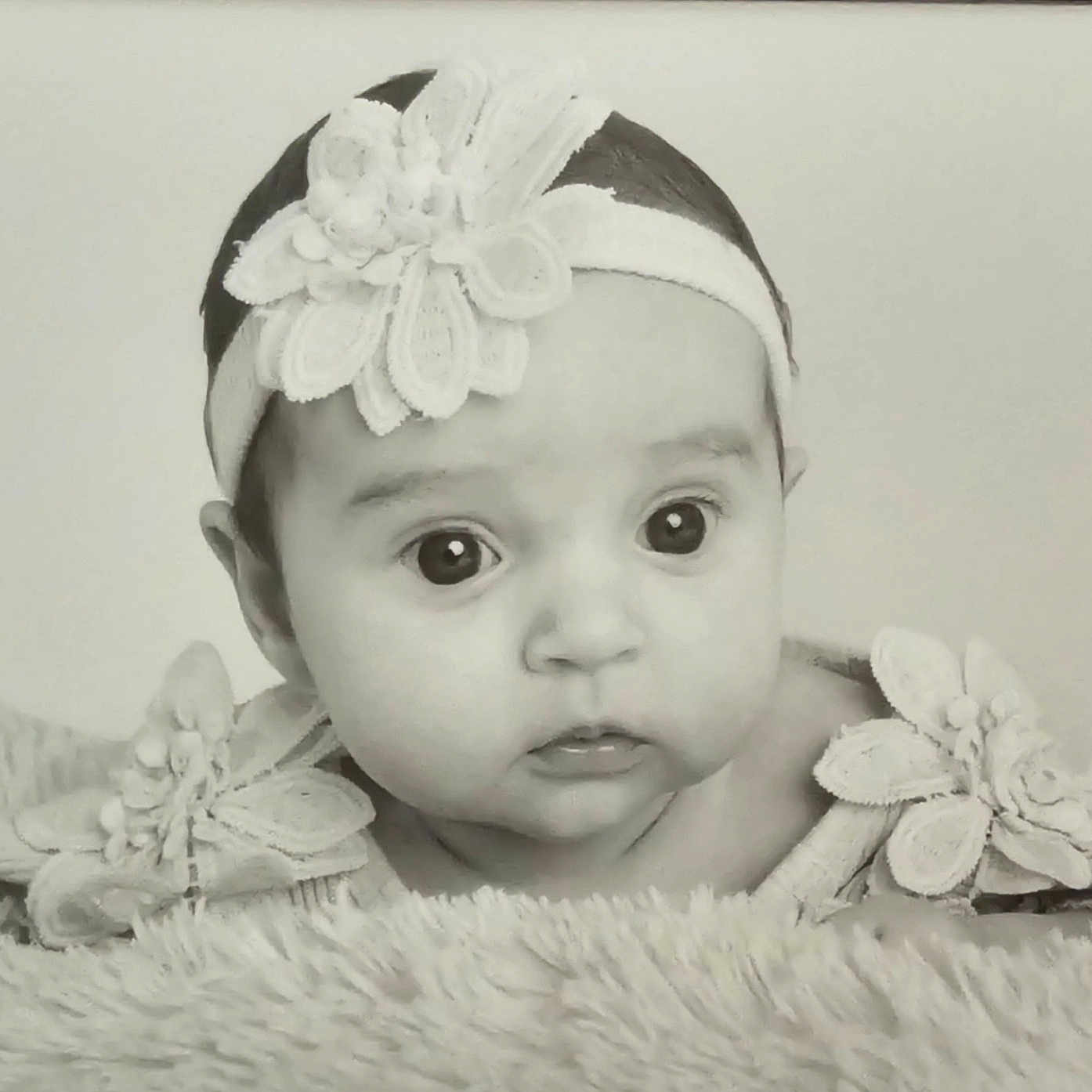 Arabella is registered to the contest to win money with this photo: accessories, baby, bathingcap, bonnet, cap, clothing, face, flower, happy, hat, head, headband, jewelry, newborn, person, petal, photography, plant, portrait, smile