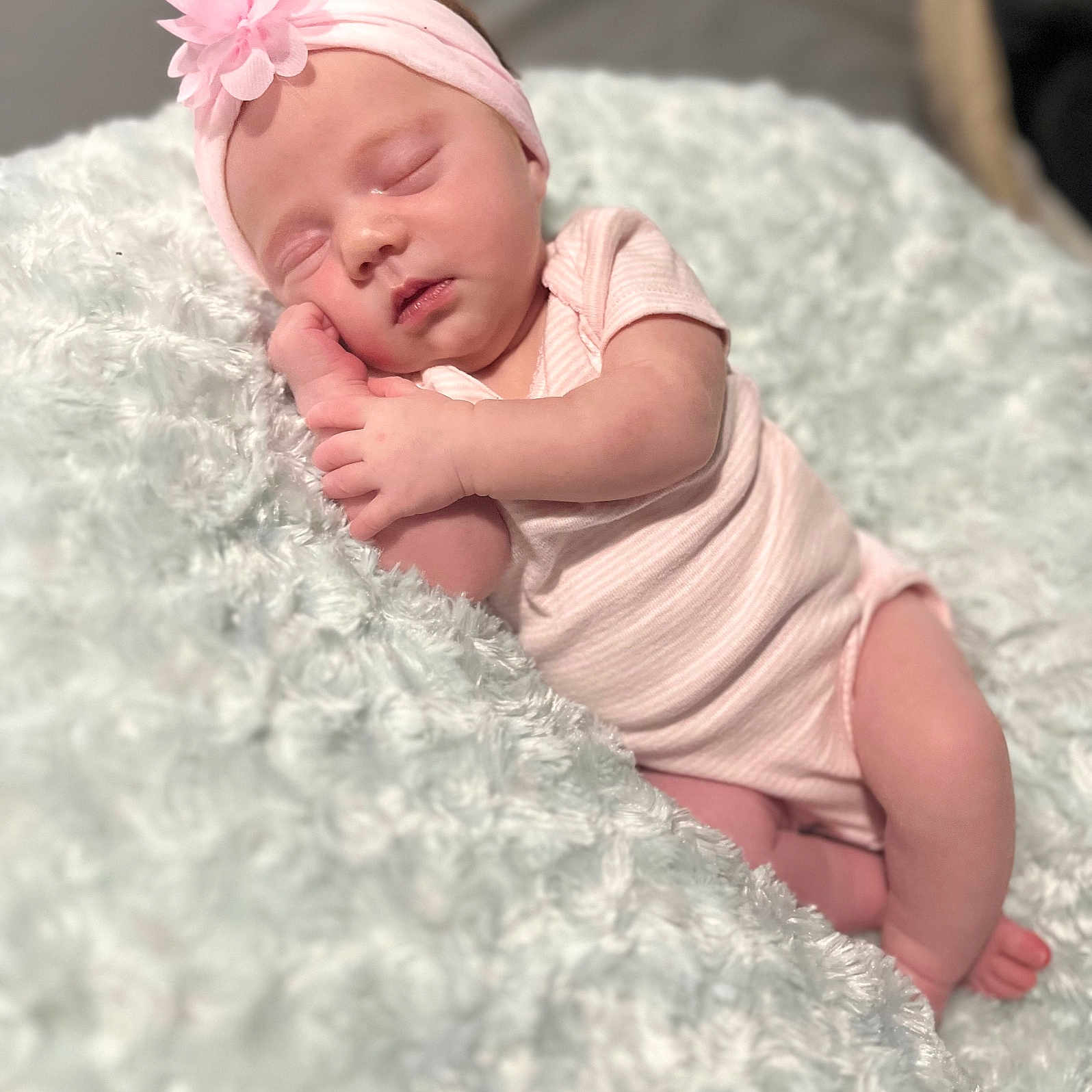 Serenity joined the competition — help win amazing prizes! baby, bed, blanket, bodypart, bonnet, clothing, face, finger, furniture, glove, hand, hat, head, newborn, person, photography, portrait, quilt, sleeping, towel