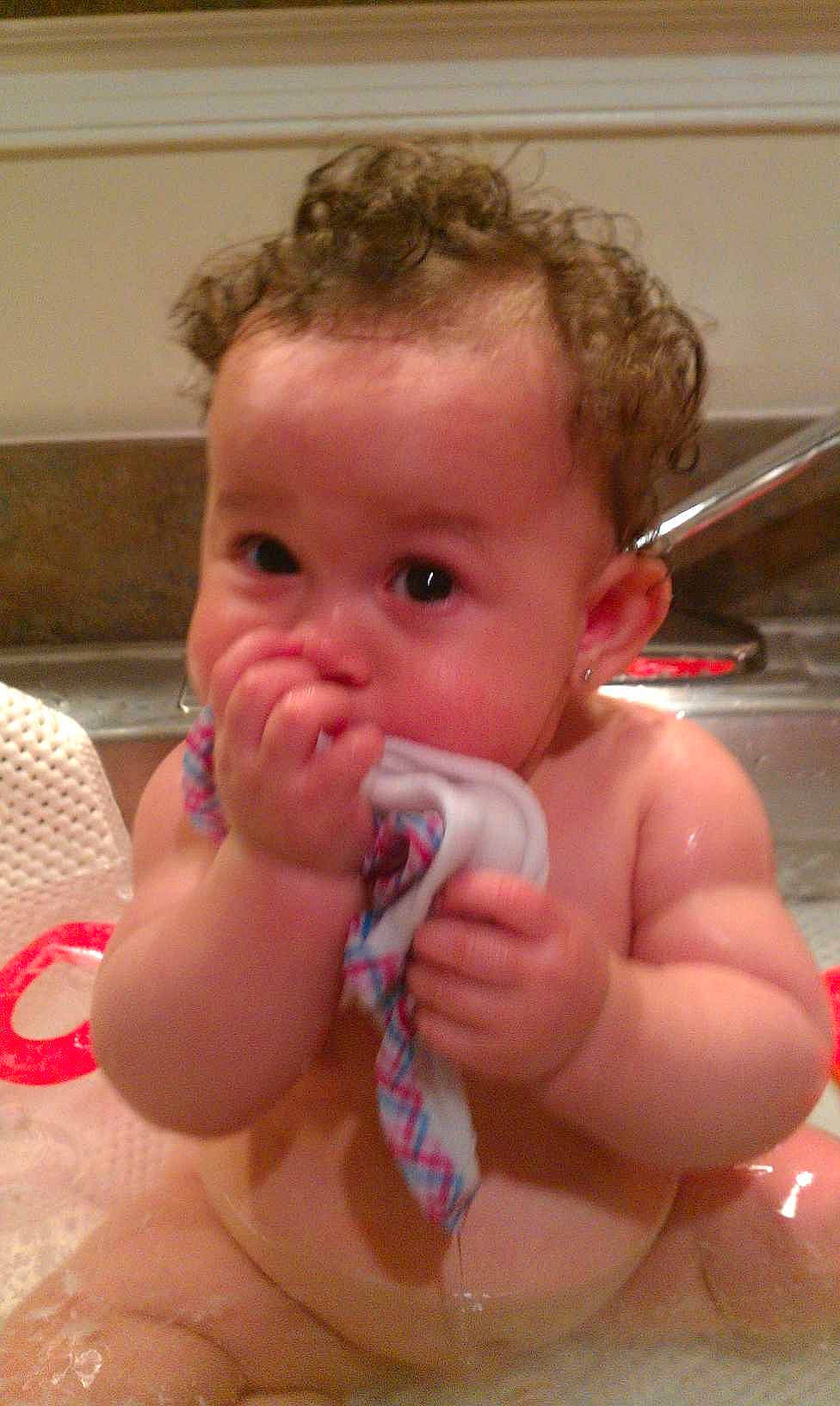 Arianna joined the competition — help win amazing prizes! baby, cheek, chest, chin, ear, eyebrow, eyelash, face, finger, gesture, hairstyle, hand, head, iris, lip, mouth, neck, nose, person, skin