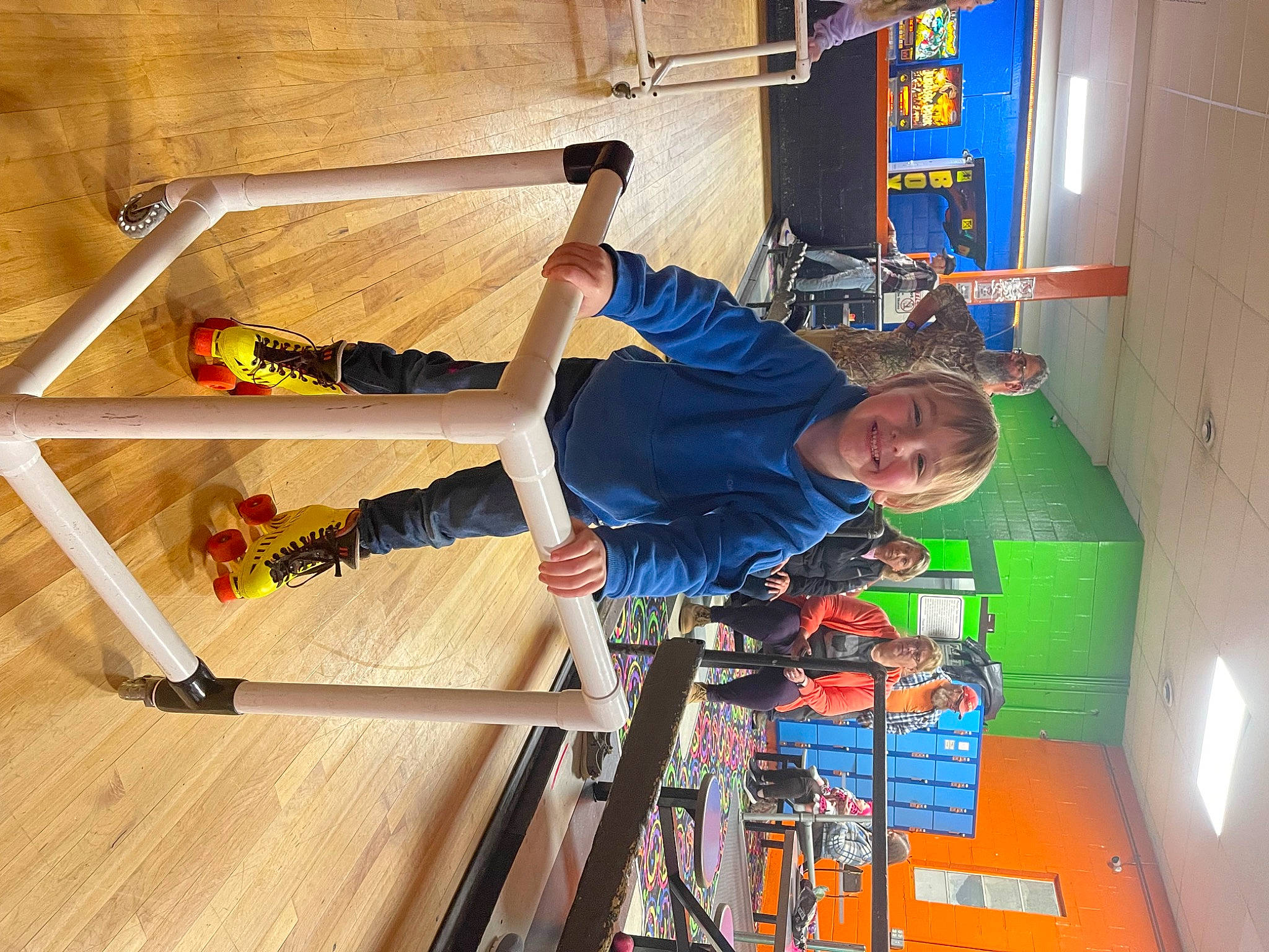 Jack joined the competition — help win amazing prizes! child, electric_blue, engineering, flooring, fun, hardwood, headwear, joy, laminate_flooring, leisure, person, play, recreation, room, shorts, sneakers, sports, sportswear, t_shirt, varnish