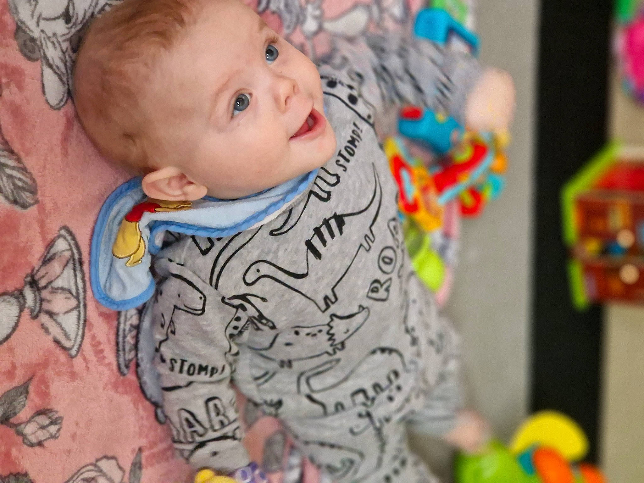 Archie joined the competition — help win amazing prizes! art, baby, baby_toddler_clothing, cheek, child, eye, face, fun, happy, head, mouth, nose, organ, pattern, people, person, room, sleeve, snapshot, t_shirt