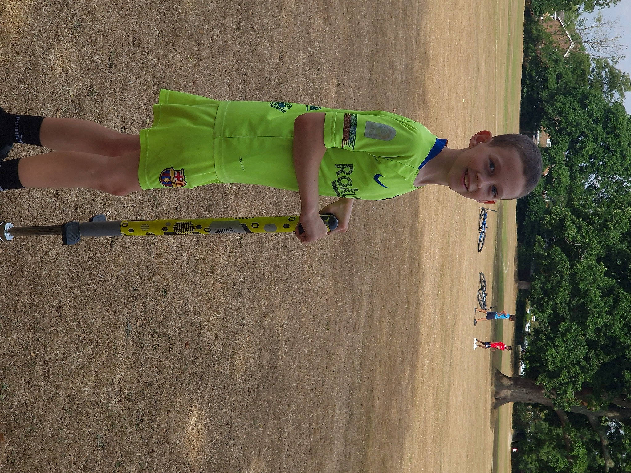 Oscar joined the competition — help win amazing prizes! active_pants, asphalt, fun, grass, human_leg, joy, knee, leisure, outdoor_shoe, pedestrian, person, personal_protective_equipment, recreation, road, road_surface, shadow, sidewalk, sportswear, thigh, tree