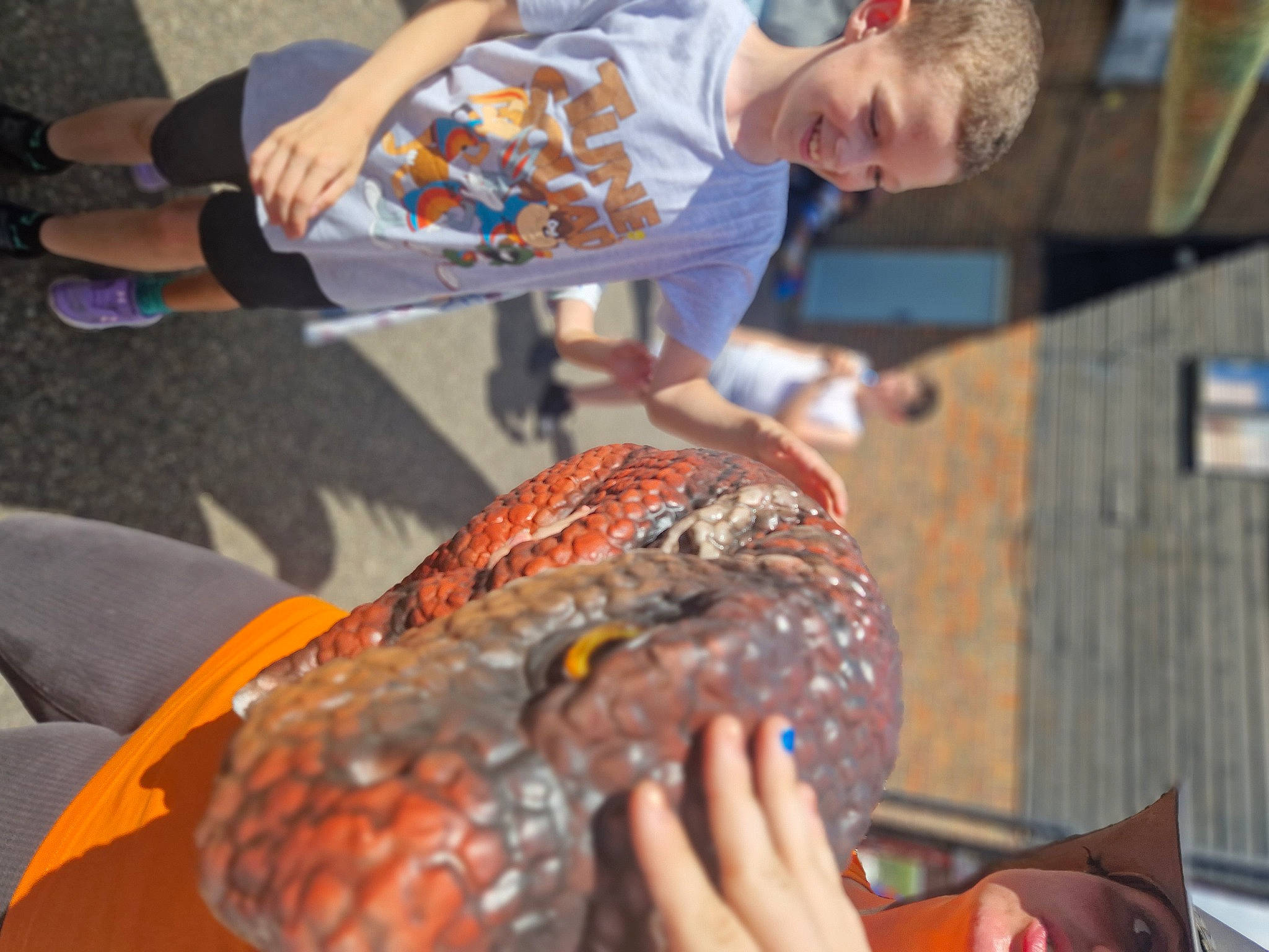 Oscar joined the competition — help win amazing prizes! art, flesh, fun, joy, leisure, olive_ridley_sea_turtle, orange, pattern, person, reptile, scaled_reptile, serpent, shorts, snake, soil, tradition, visual_arts