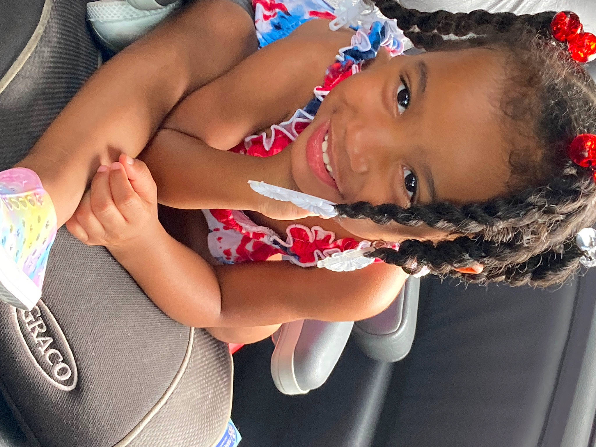 Armoni is registered to the contest to win money with this photo: arm, black_hair, chest, cool, elbow, eyewear, finger, fun, gesture, hand, happy, headgear, headpiece, human_leg, joy, lip, mouth, nail, person, smile